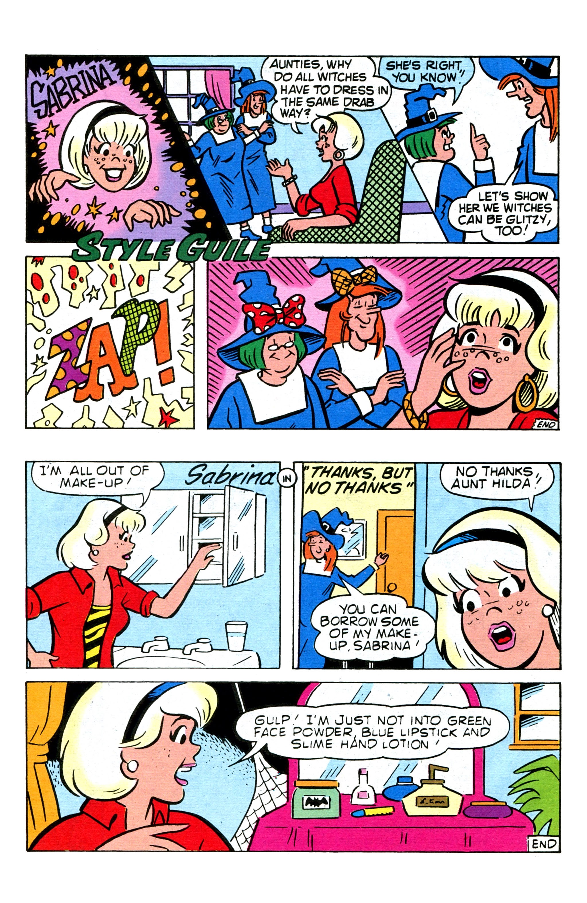 Read online Sabrina's Holiday Spectacular comic -  Issue #3 - 16