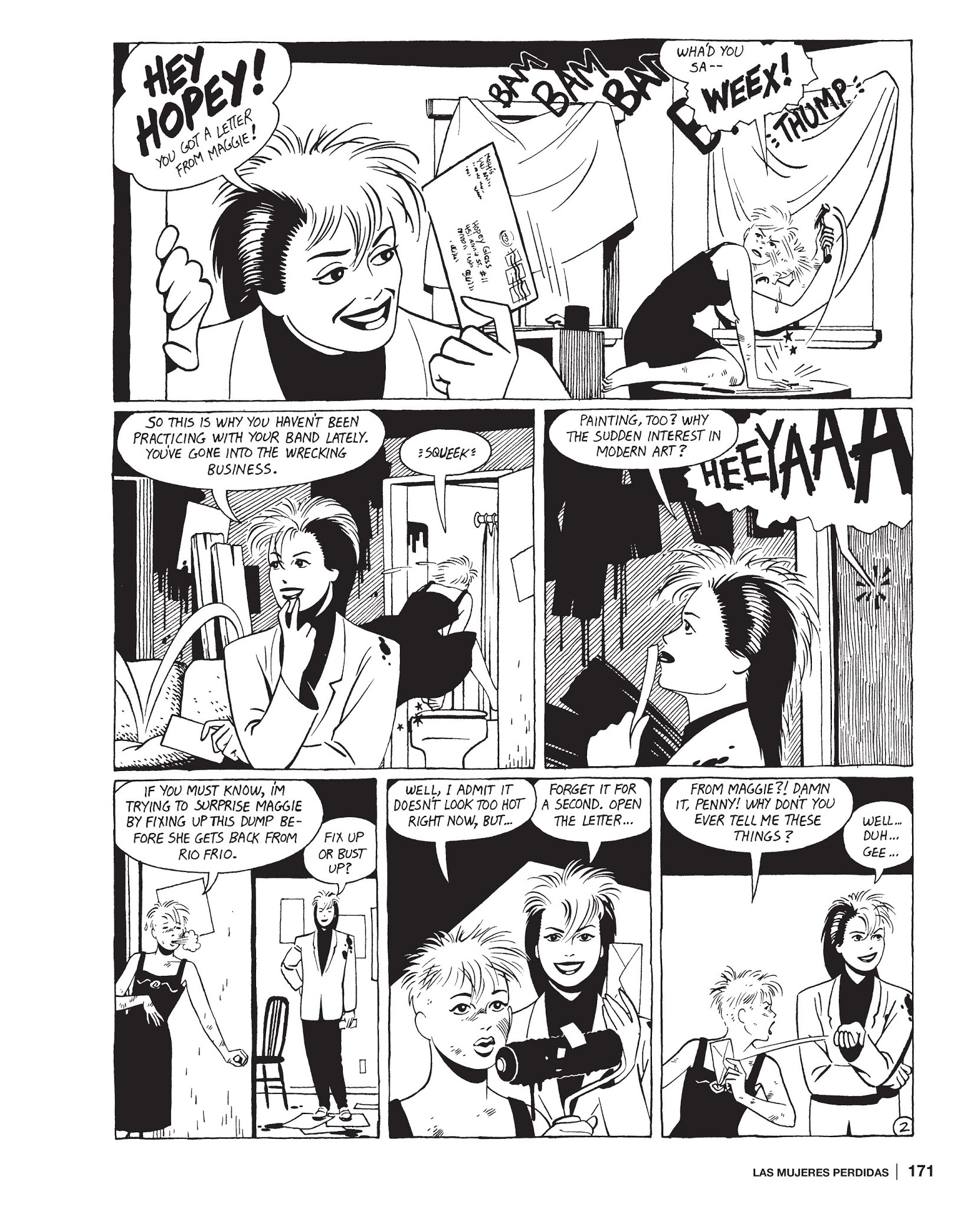 Read online Maggie the Mechanic: The Love & Rockets Library - Locas comic -  Issue # TPB (Part 2) - 72