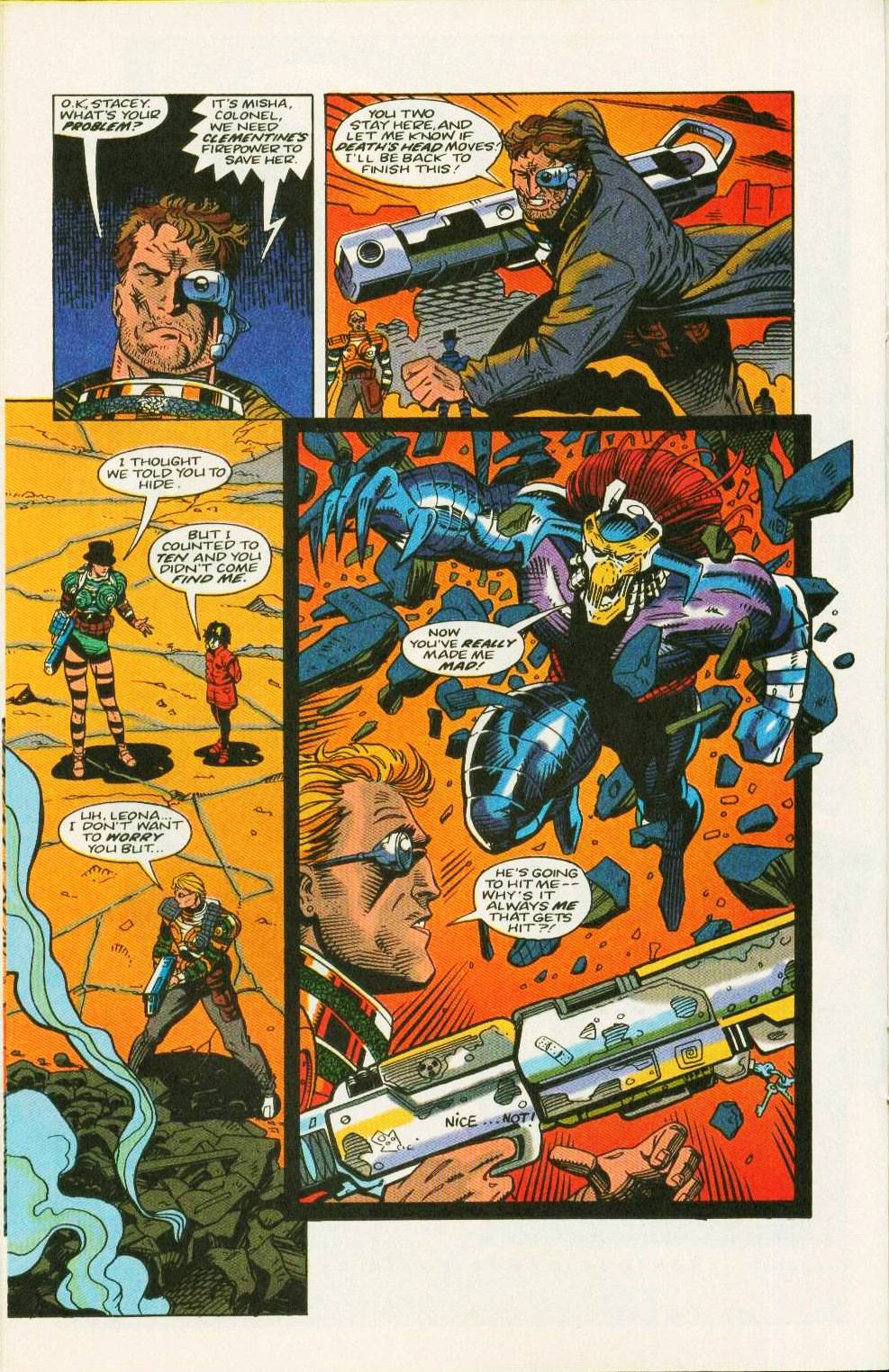 Read online Warheads comic -  Issue #11 - 11