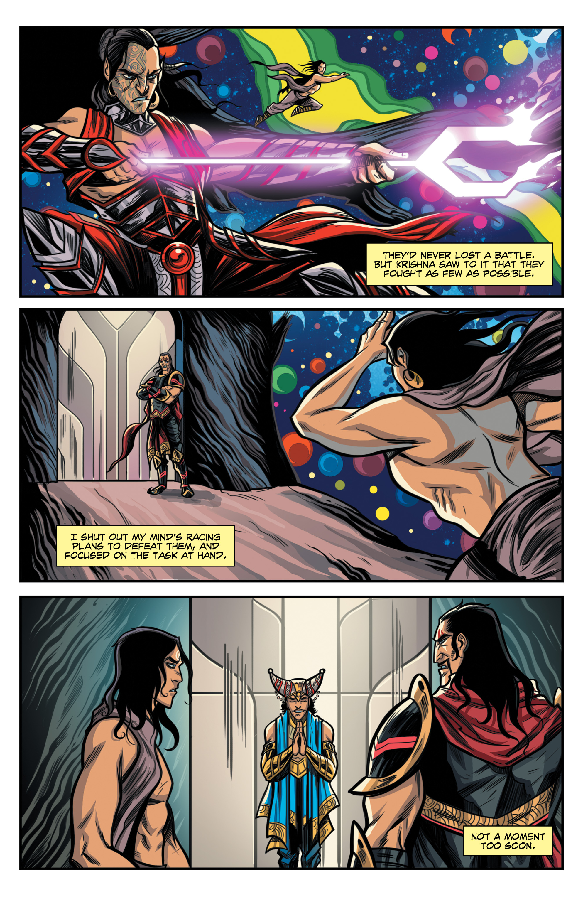 Read online Grant Morrison's 18 Days (2015) comic -  Issue #6 - 8