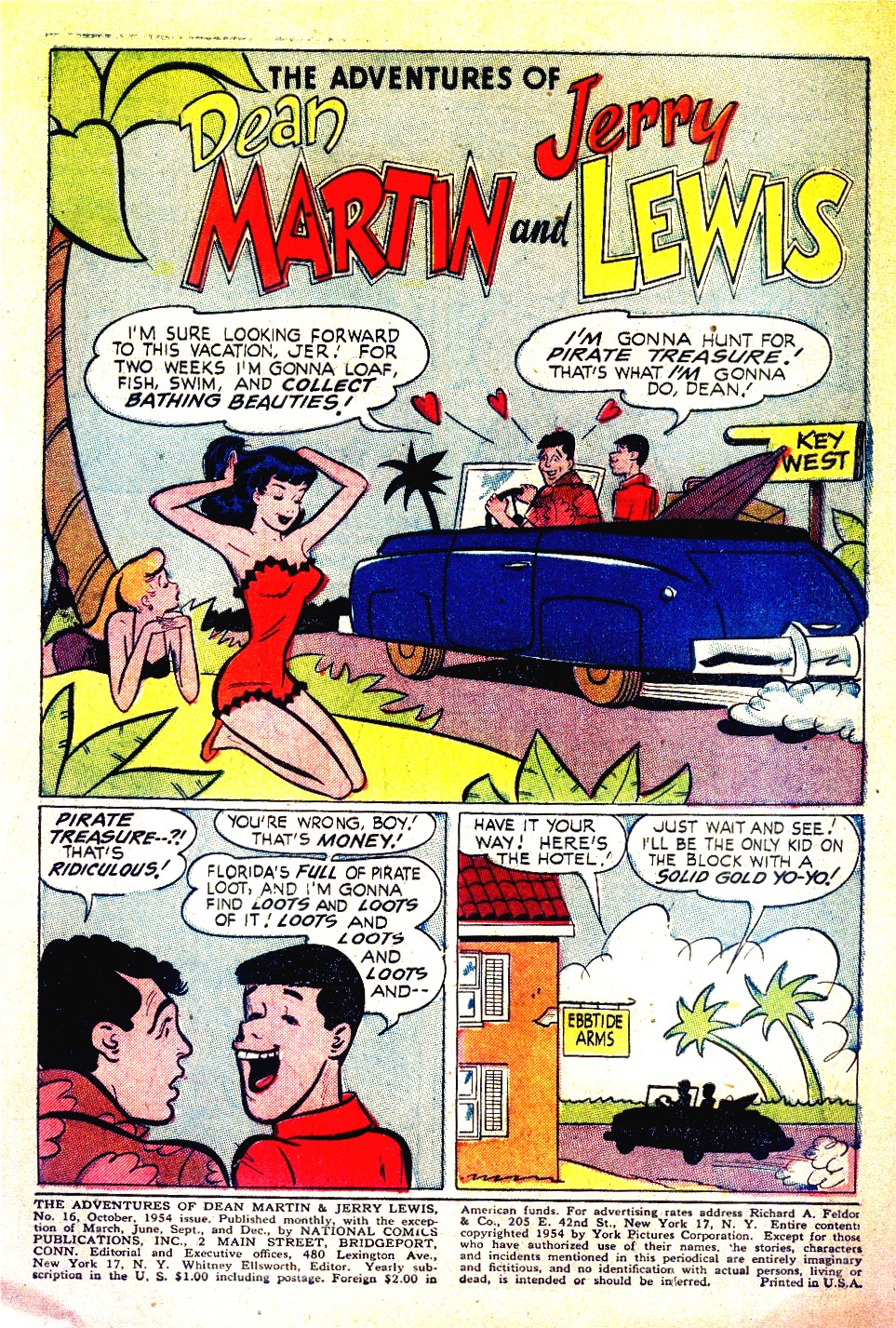 Read online The Adventures of Dean Martin and Jerry Lewis comic -  Issue #16 - 3