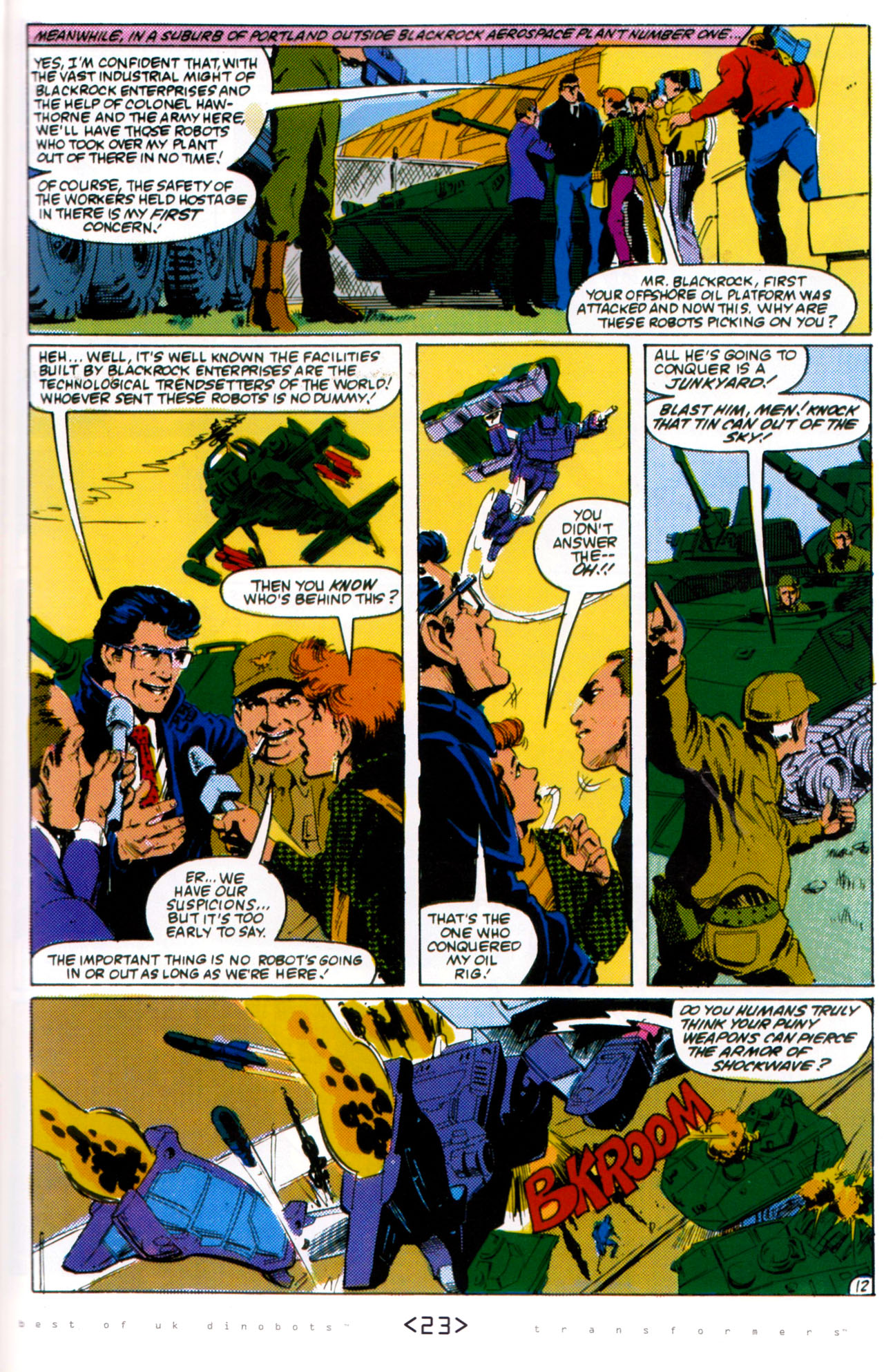 Read online The Transformers: Best of UK: Dinobots comic -  Issue #6 - 26