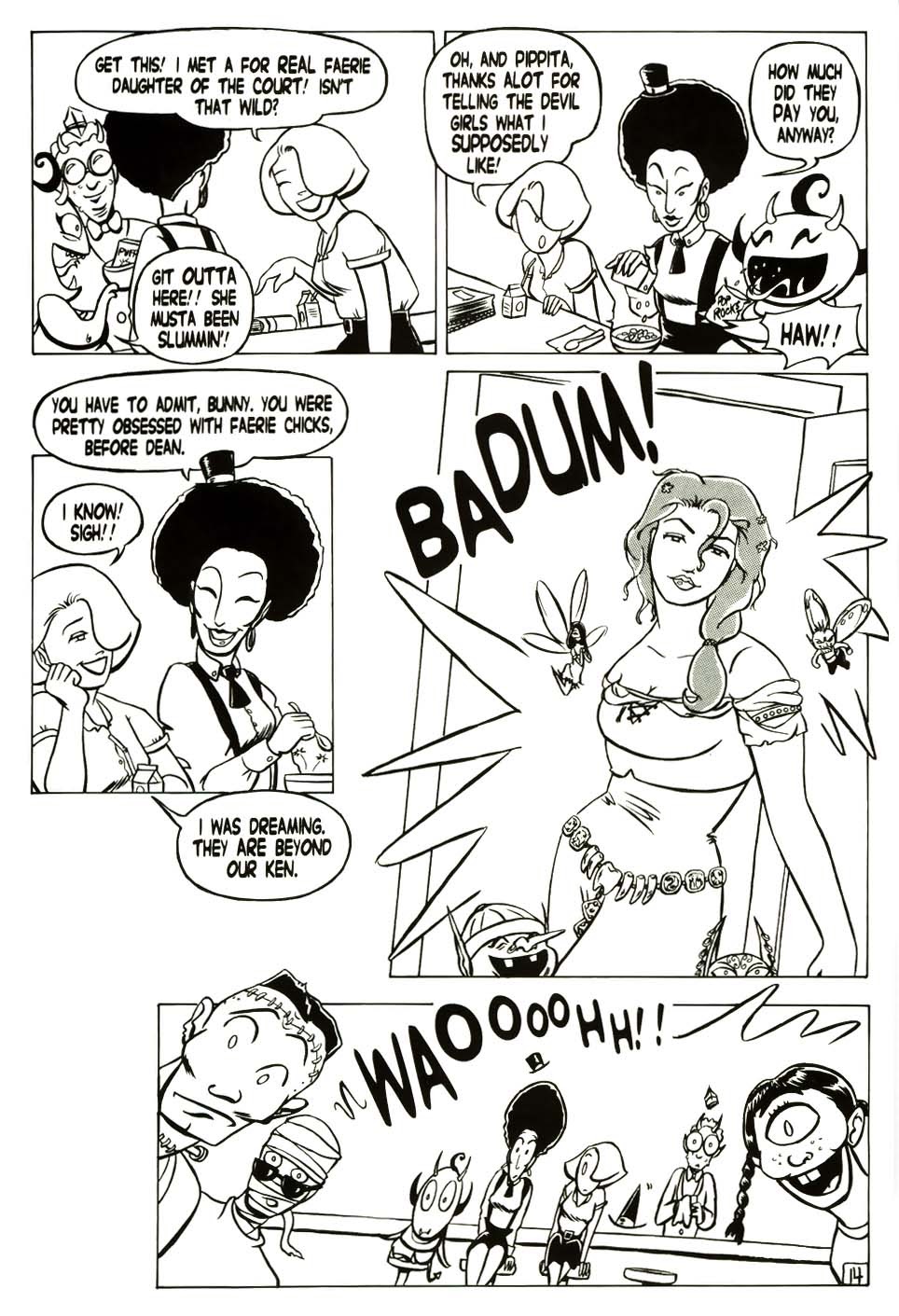 Read online Charm School: Magical Witch Girl Bunny comic -  Issue #1 - 16