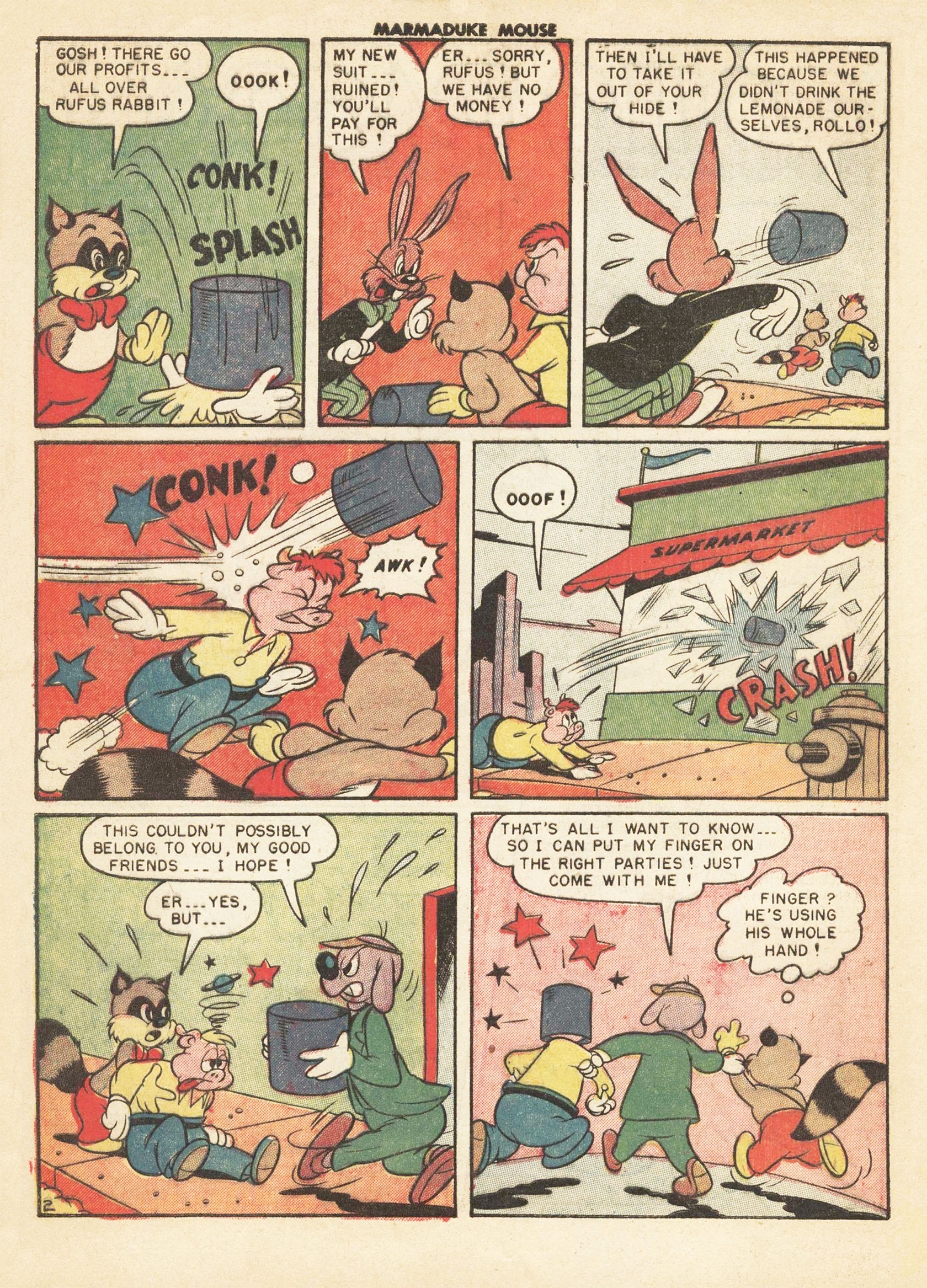 Read online Marmaduke Mouse comic -  Issue #20 - 22