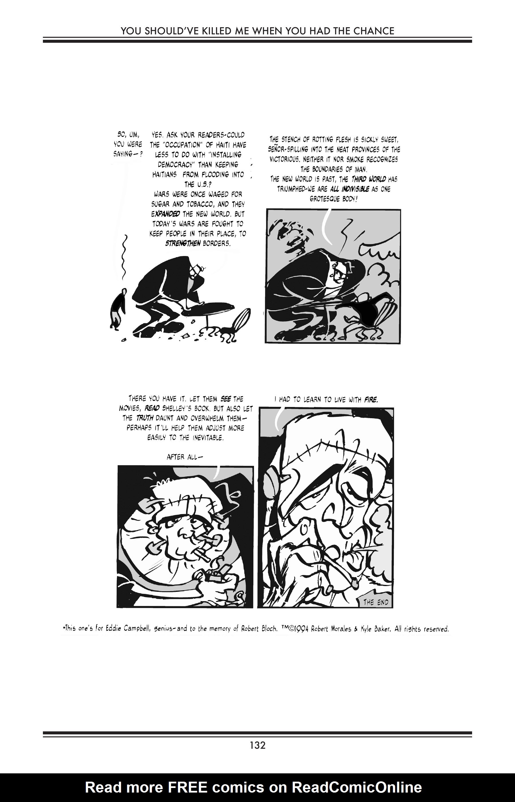 Read online You Should Have Killed Me When You Had The Chance!: Quality Jollity Super Special comic -  Issue # TPB - 132