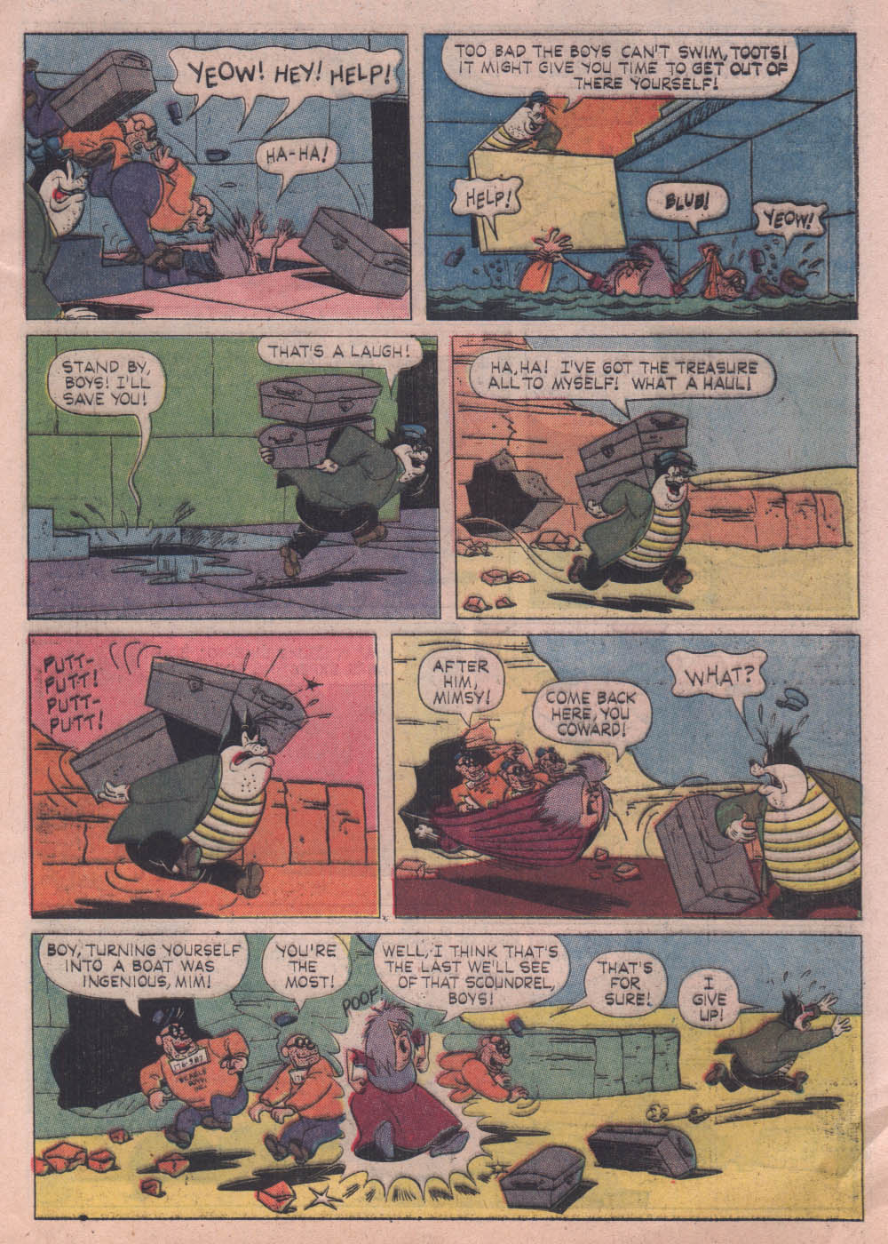 Read online Walt Disney THE BEAGLE BOYS comic -  Issue #1 - 9