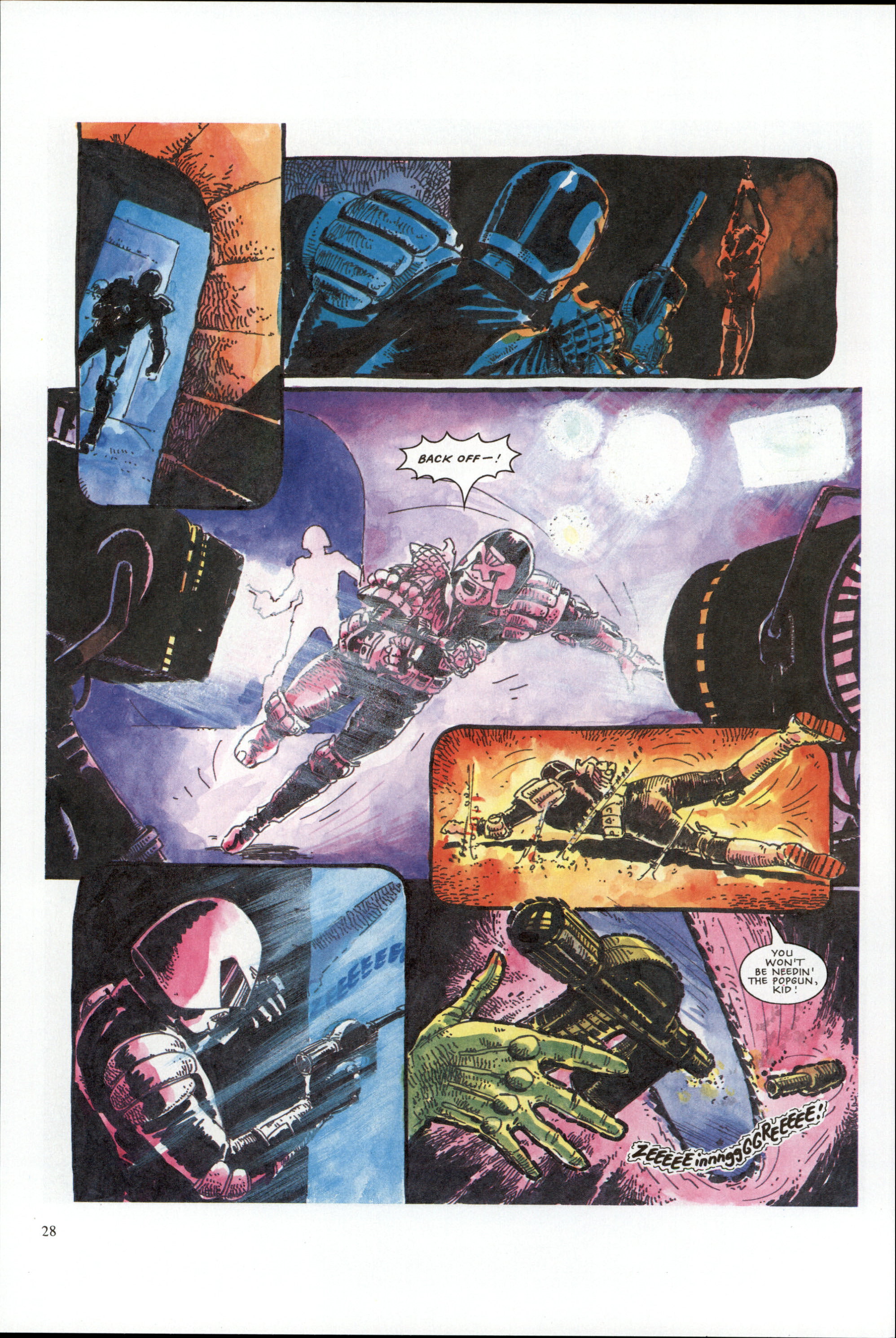 Read online Dredd Rules! comic -  Issue #17 - 30