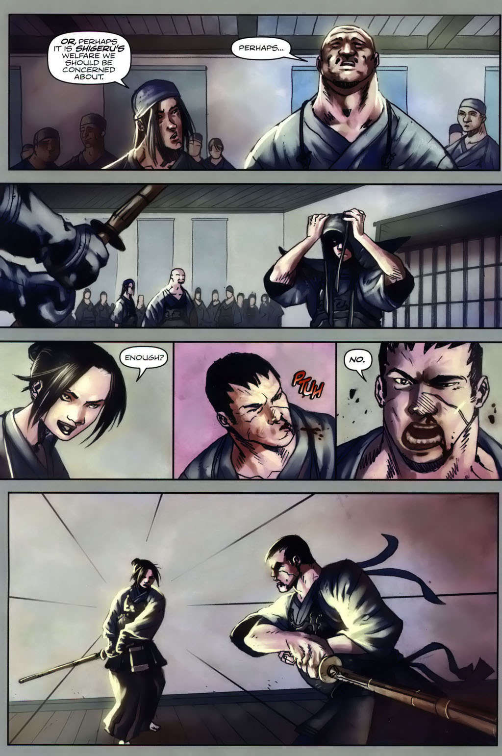 Read online The Blade of Kumori comic -  Issue #4 - 14