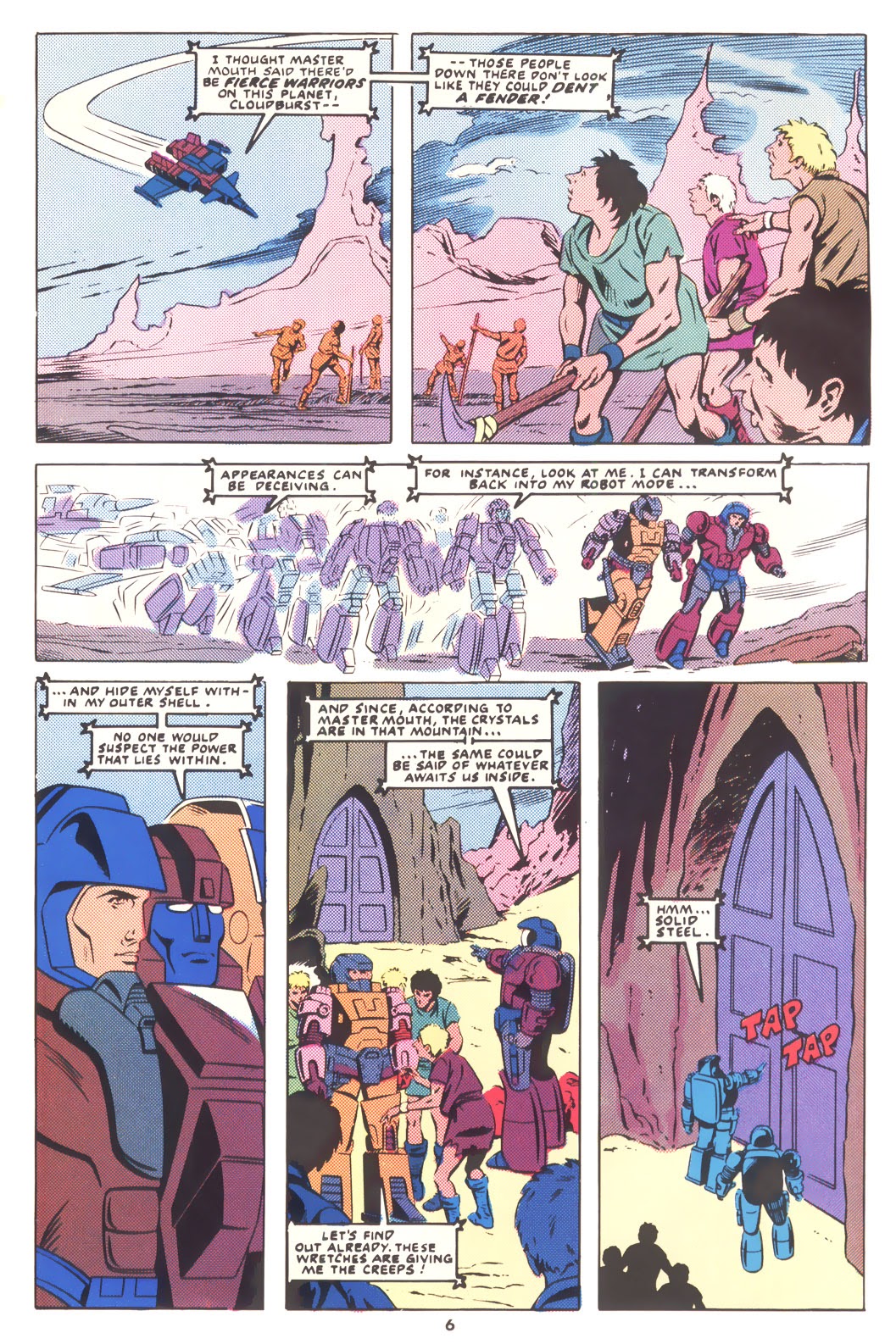 Read online The Transformers (UK) comic -  Issue #218 - 6