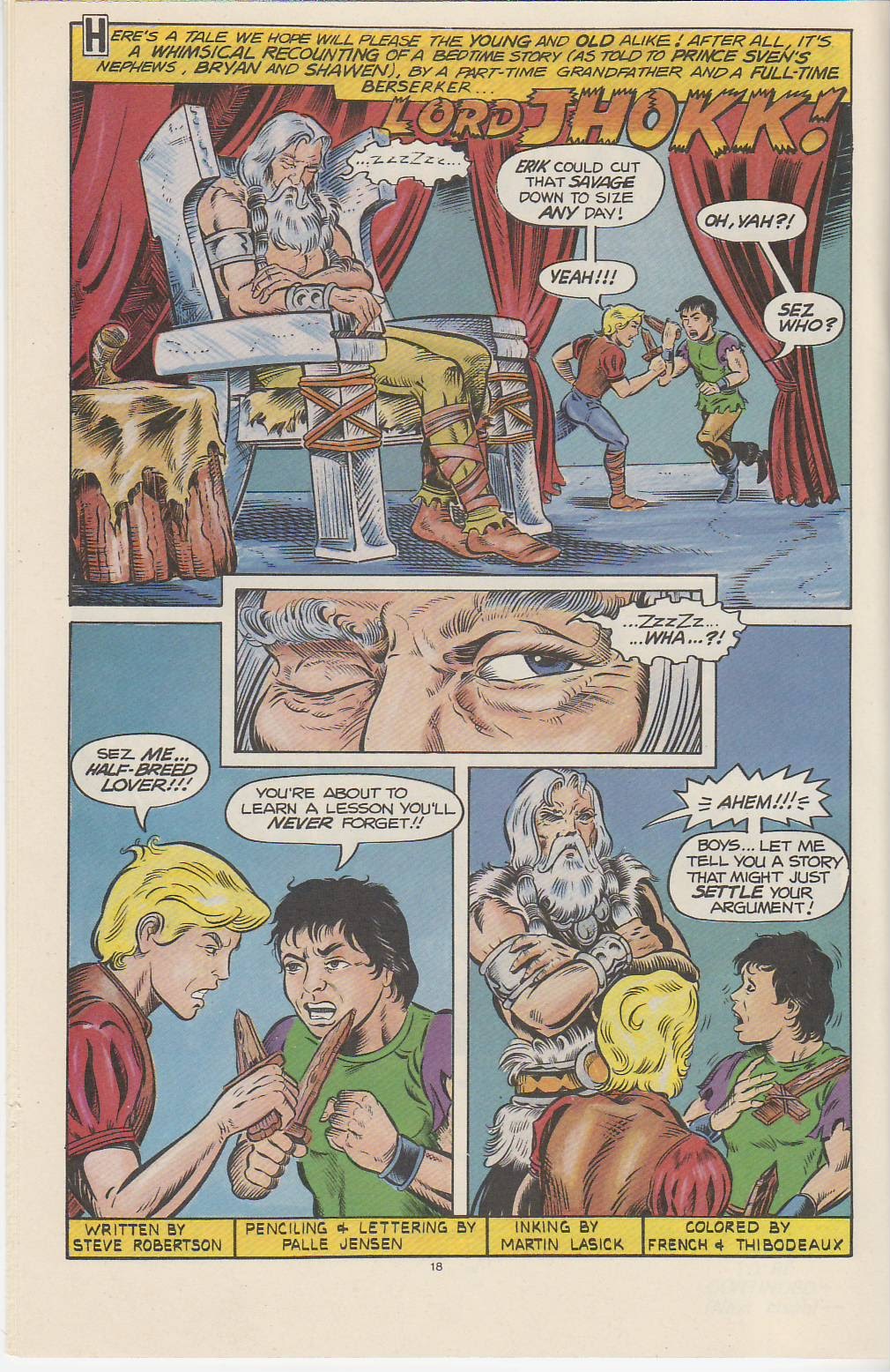 Read online The Last of the Viking Heroes comic -  Issue #4 - 20