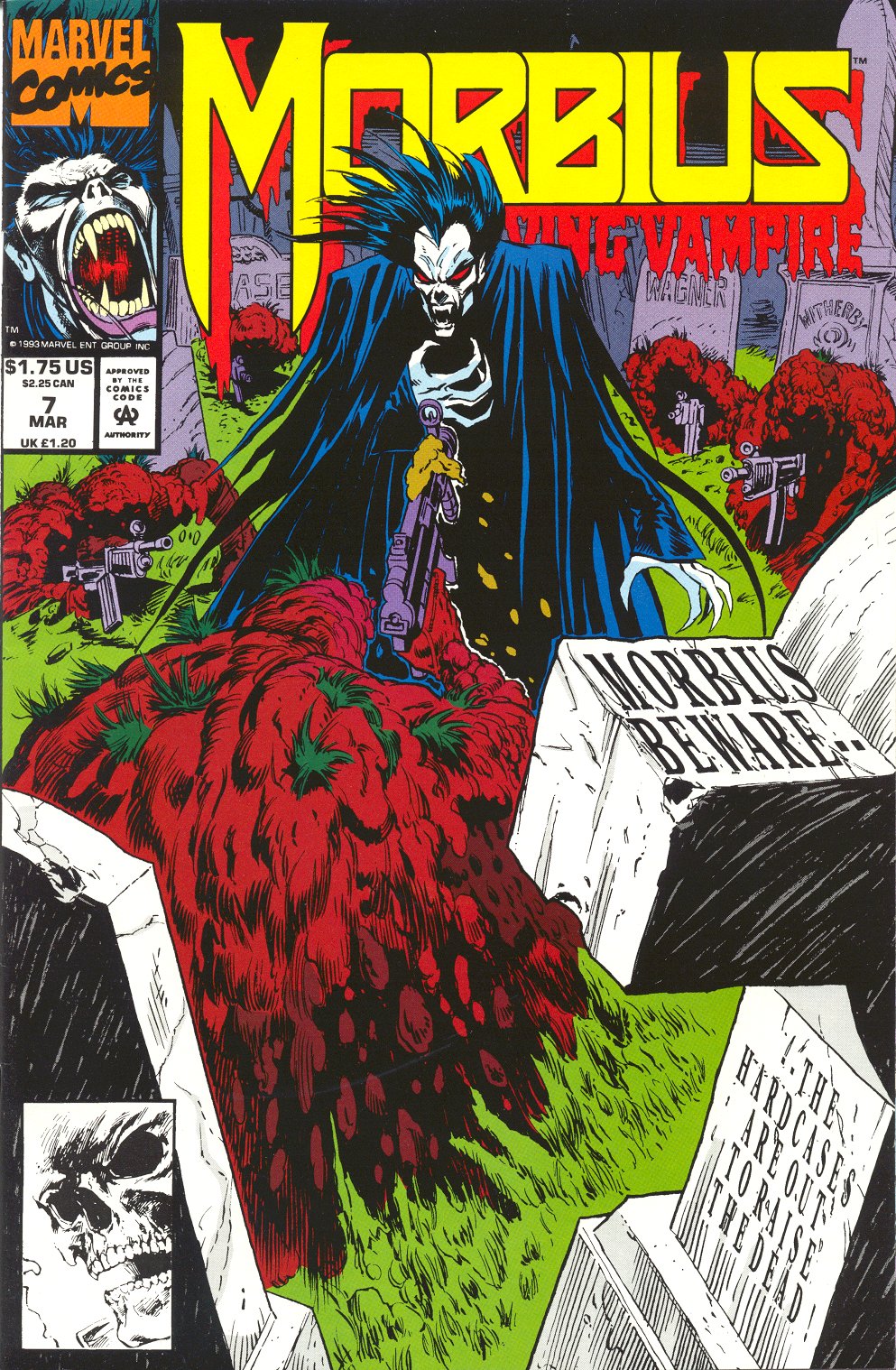 Read online Morbius: The Living Vampire (1992) comic -  Issue #7 - 1