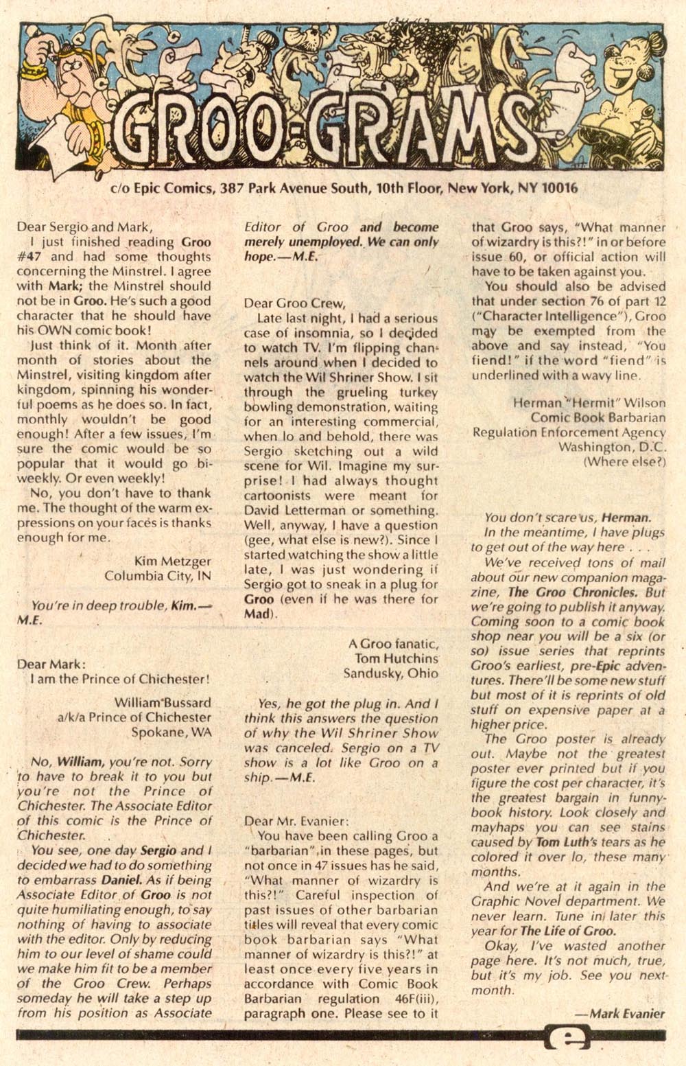 Read online Sergio Aragonés Groo the Wanderer comic -  Issue #52 - 24