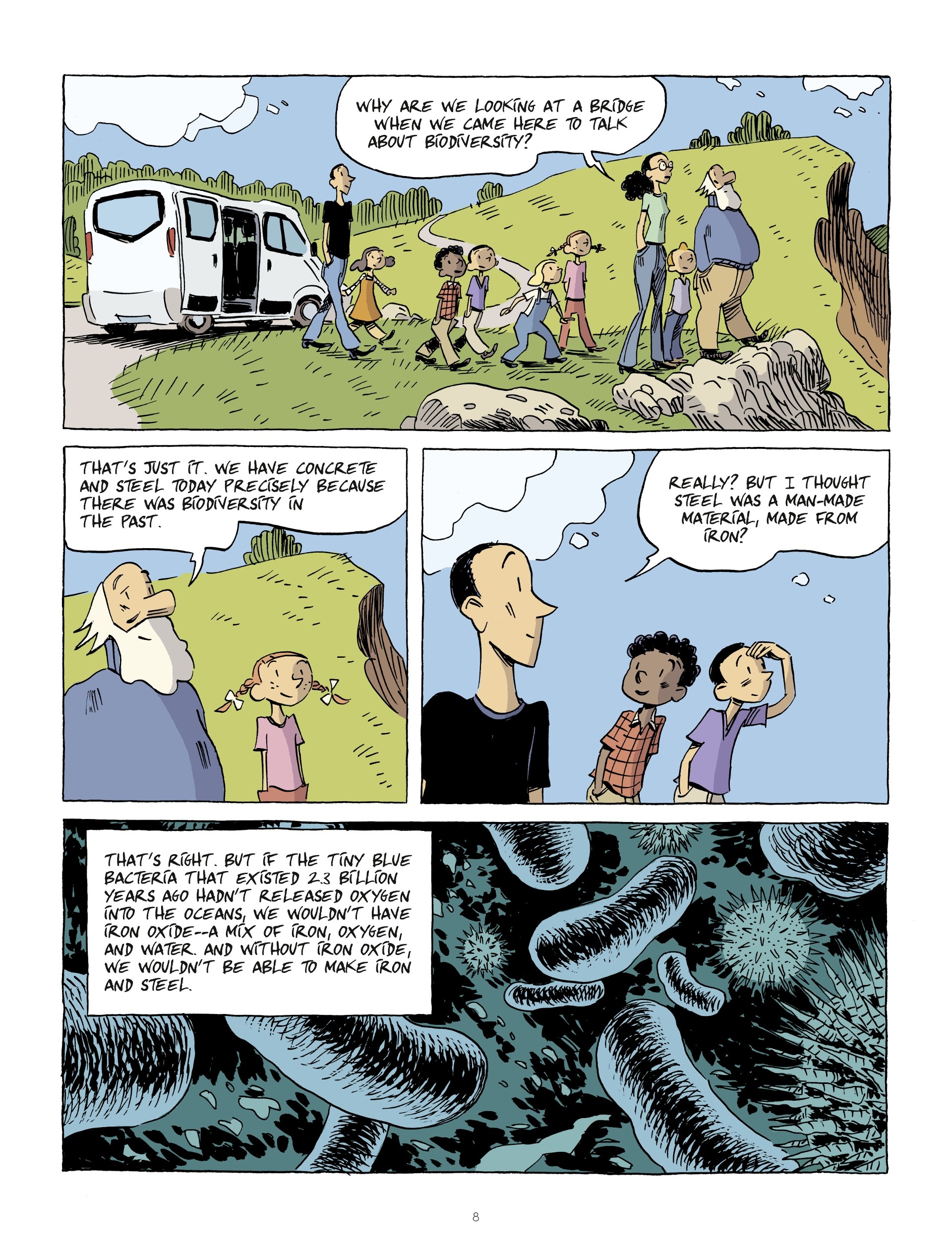 Read online Hubert Reeves Explains comic -  Issue #1 - 8