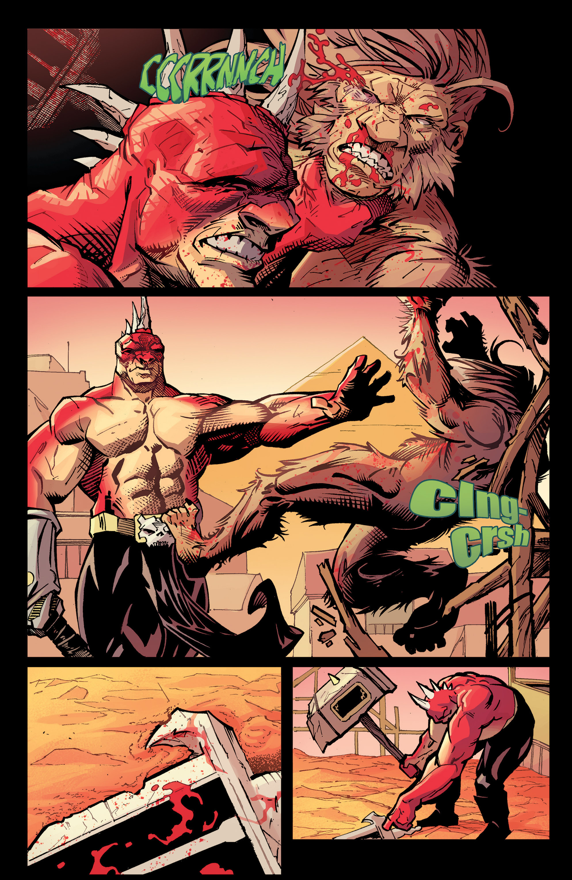 Read online Bigfoot: Sword of the Earthman (2015) comic -  Issue #6 - 8