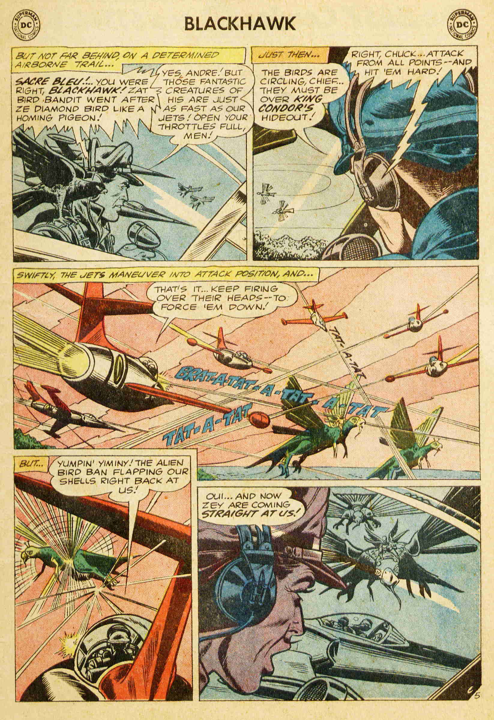 Read online Blackhawk (1957) comic -  Issue #158 - 6