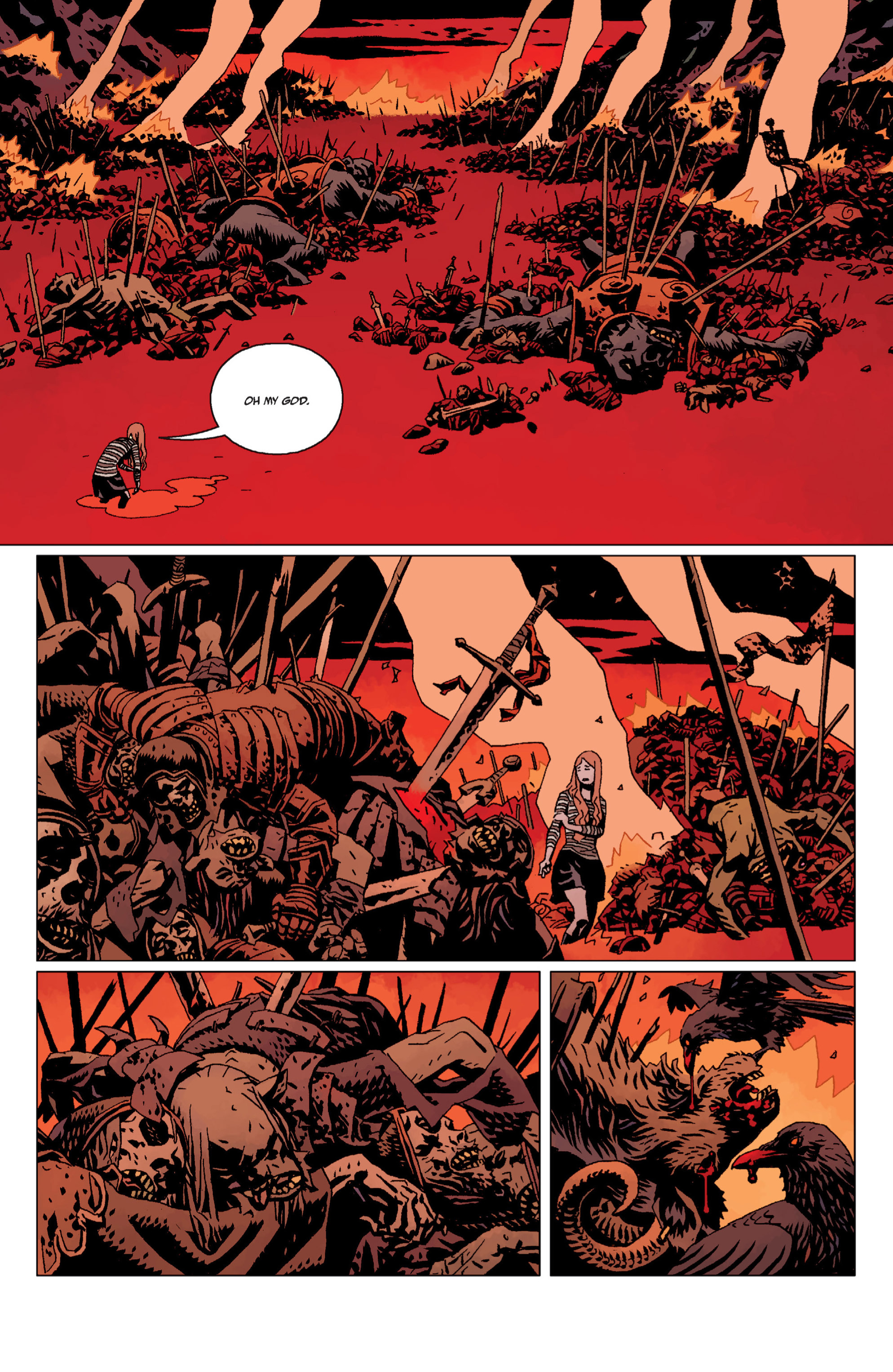 Read online Hellboy comic -  Issue #12 - 133