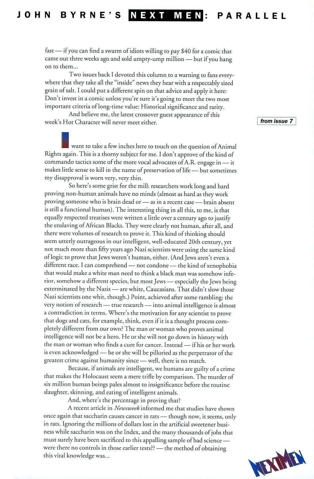 Read online John Byrne's Next Men (1992) comic -  Issue # TPB 2 - 138