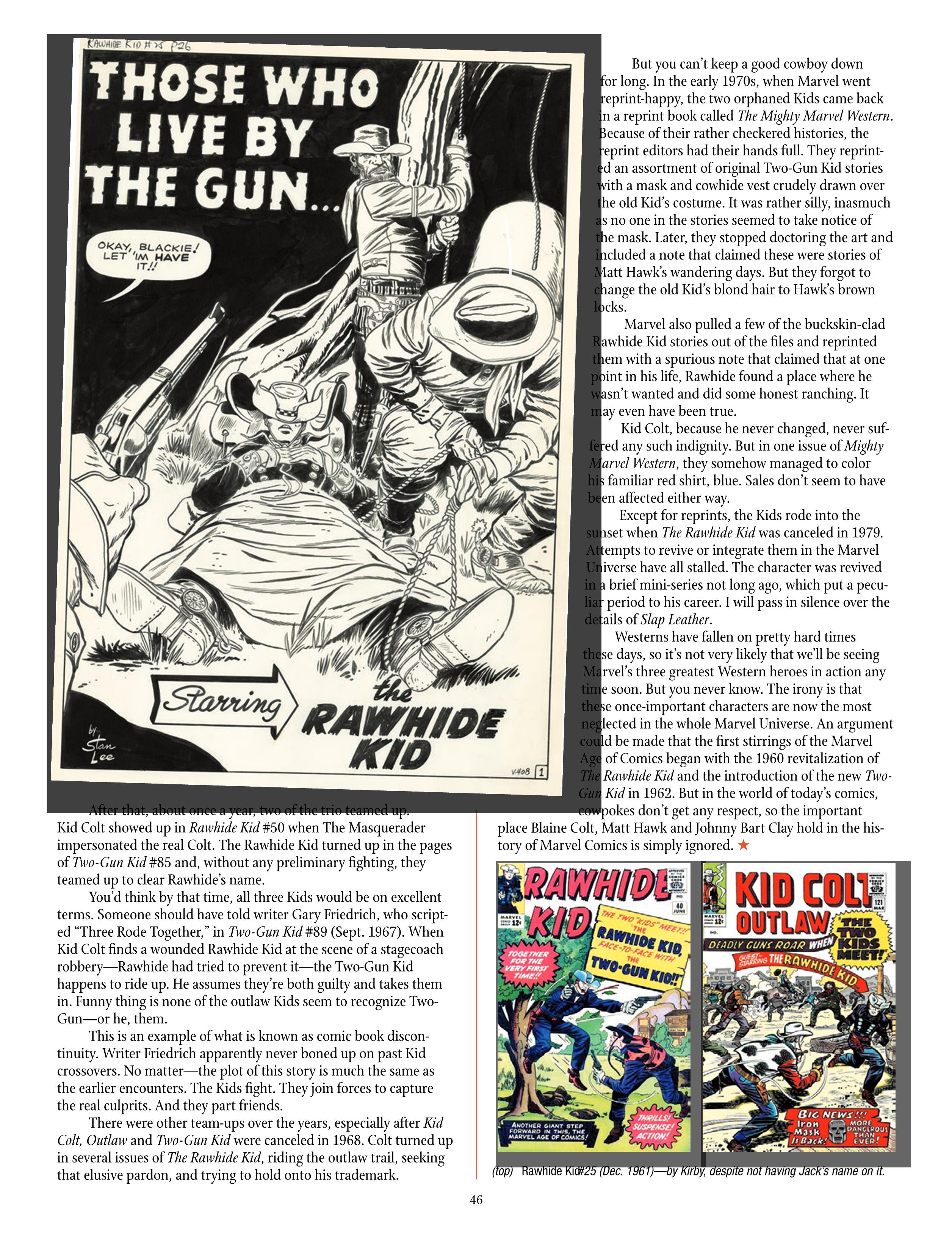 Read online The Jack Kirby Collector comic -  Issue #72 - 48