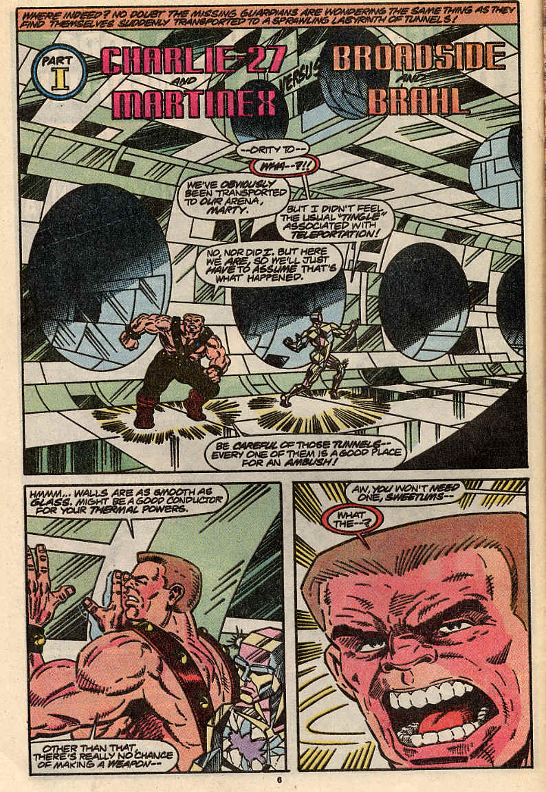 Read online Guardians of the Galaxy (1990) comic -  Issue #5 - 6