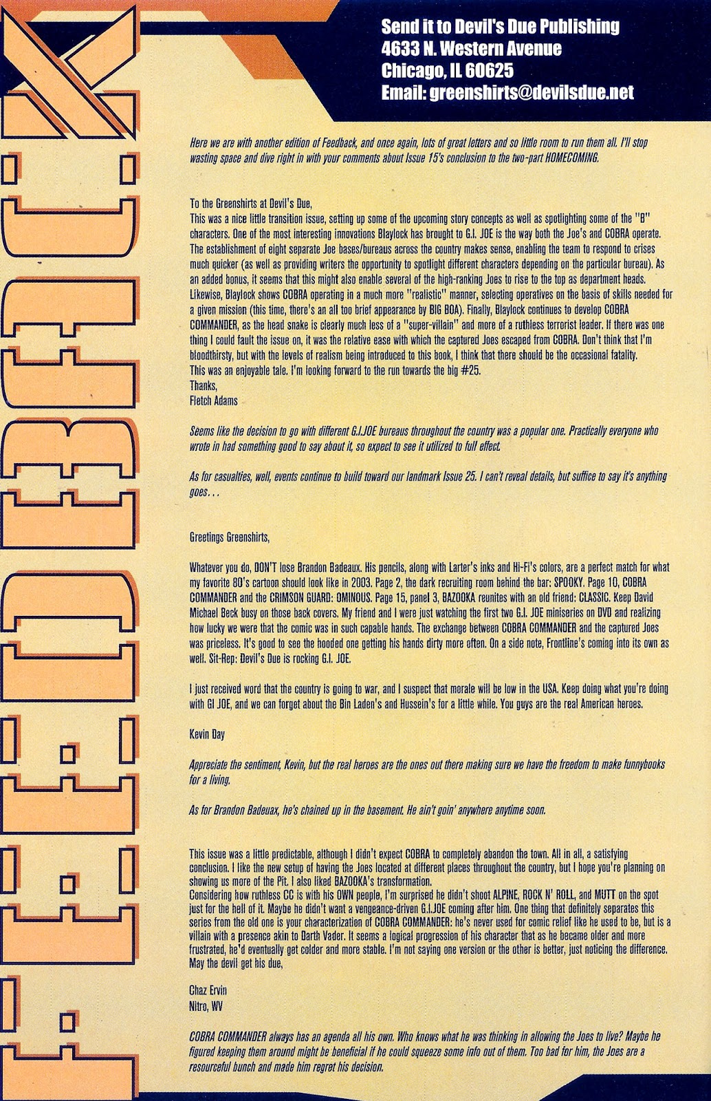 G.I. Joe (2001) issue 17 - Page 25