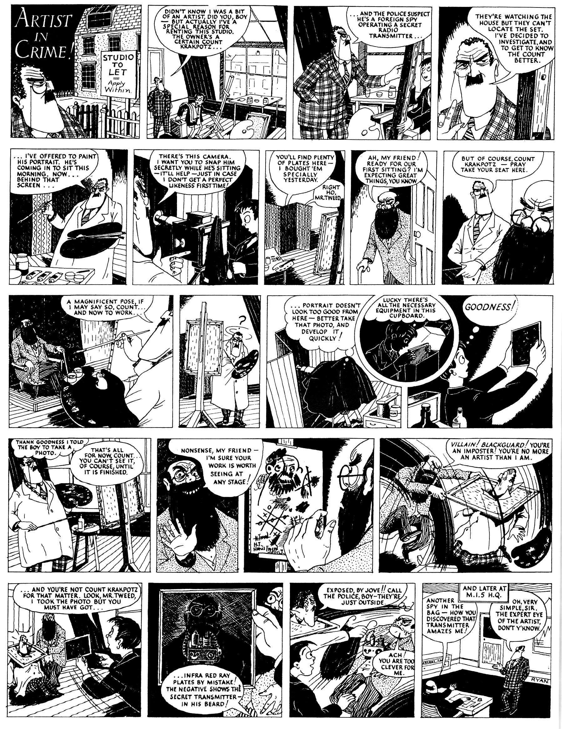 Read online Eagle Classics: Harris Tweed Extra Special Agent comic -  Issue # Full - 38