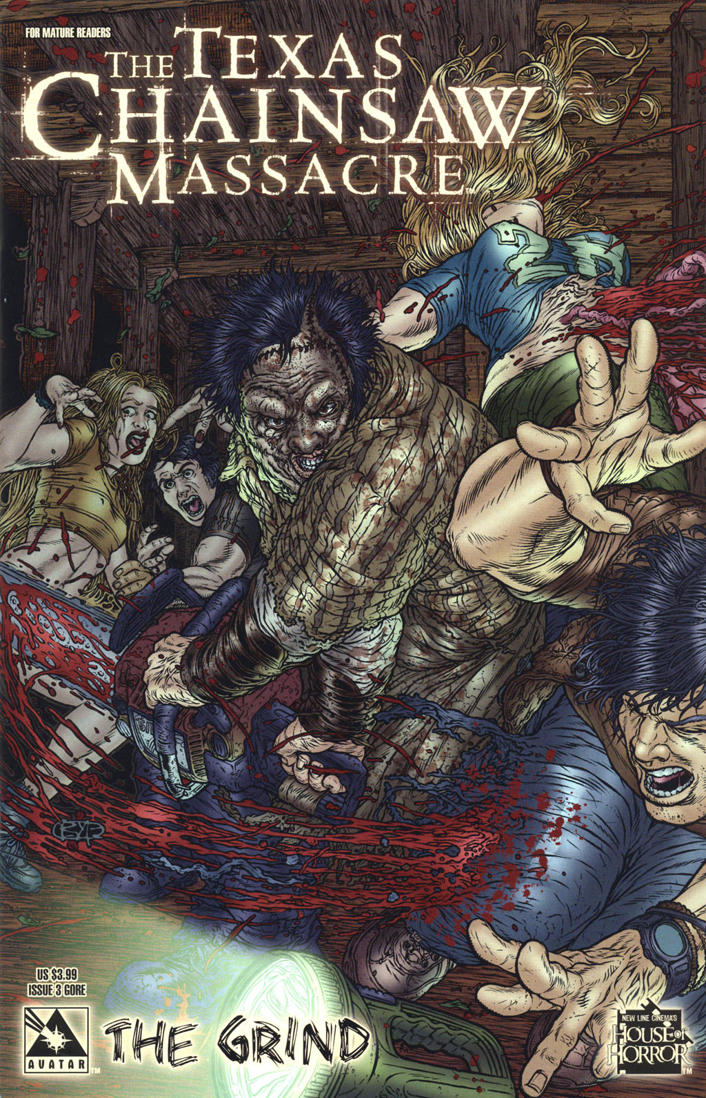 Read online Texas Chainsaw Massacre: The Grind comic -  Issue #3 - 2