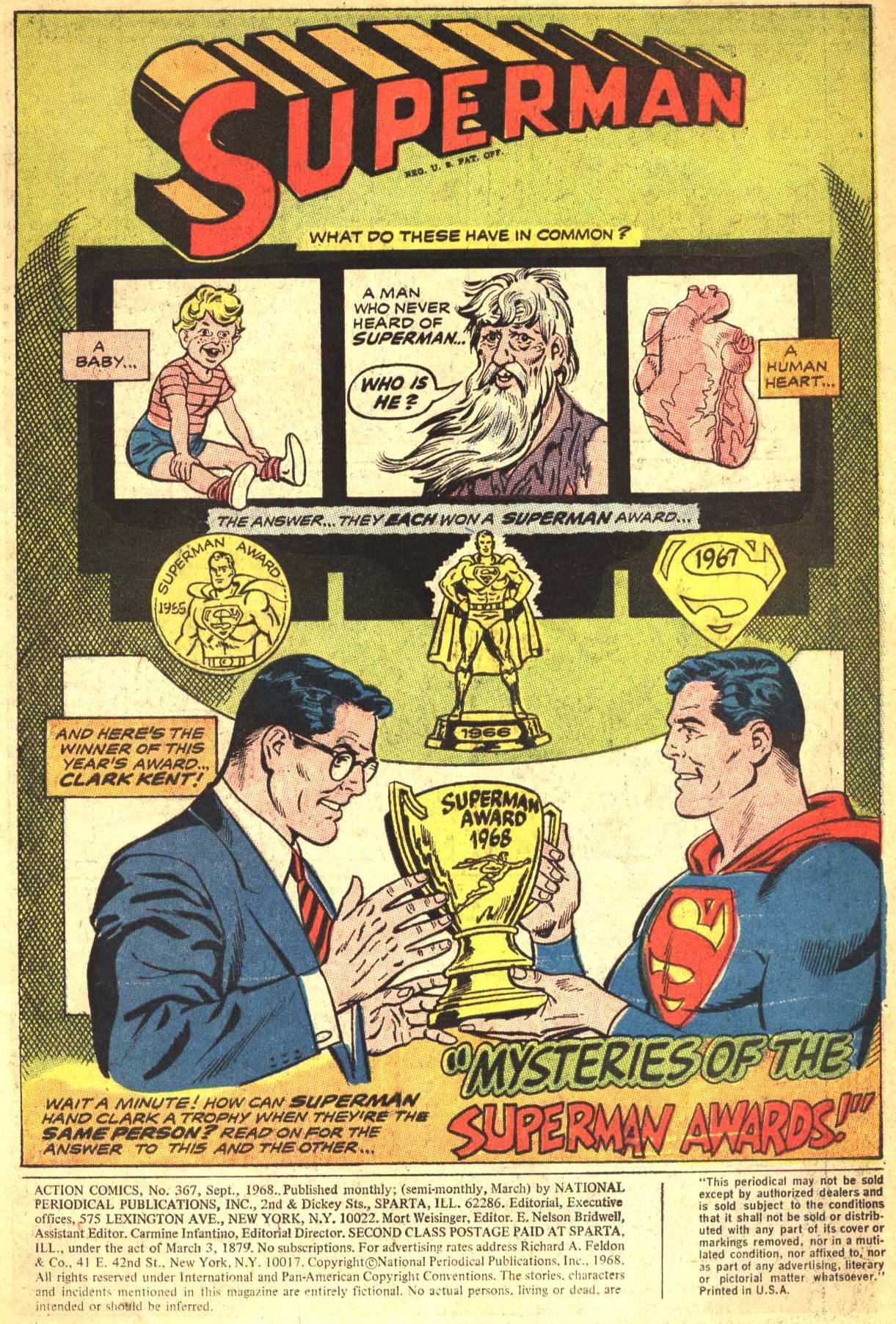 Read online Action Comics (1938) comic -  Issue #367 - 3