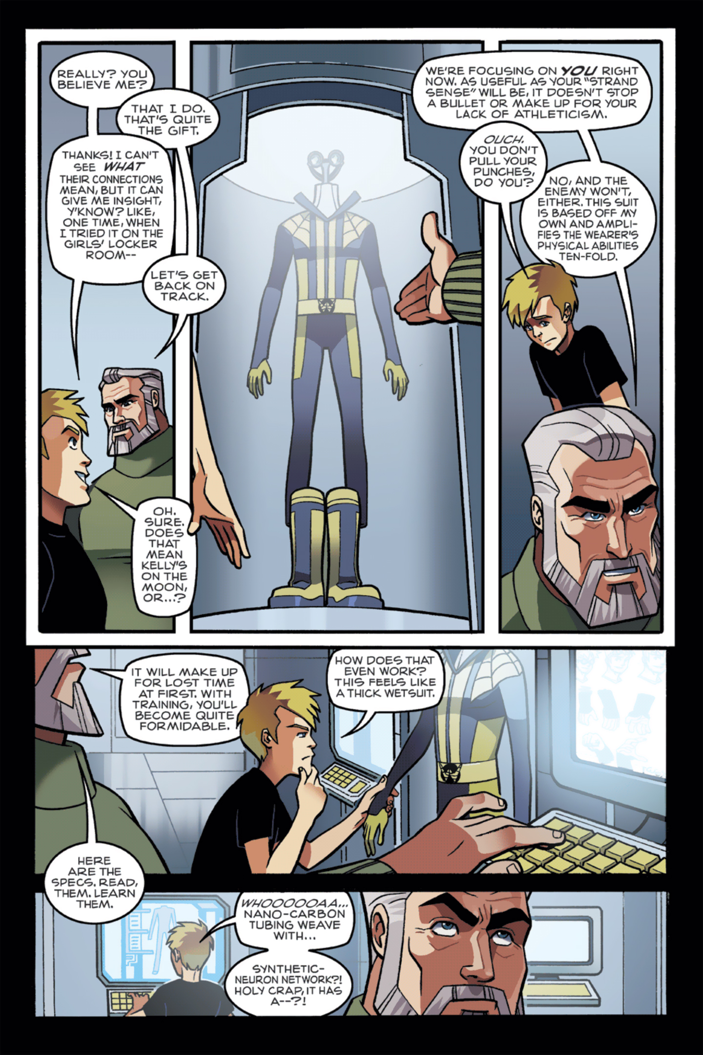 Read online New Crusaders: Rise Of The Heroes comic -  Issue #3 - Act II - 5