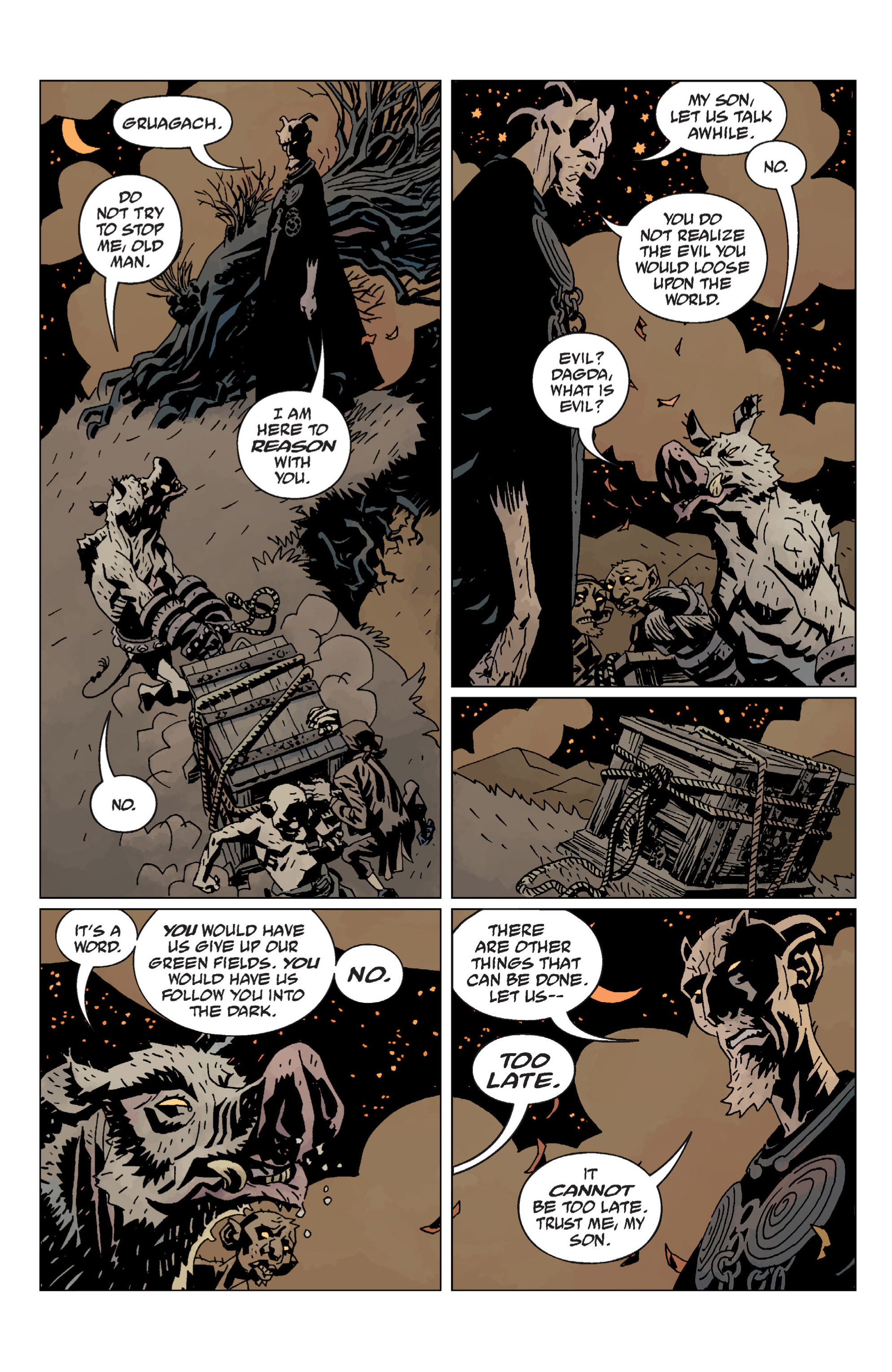 Read online Hellboy comic -  Issue #8 - 161