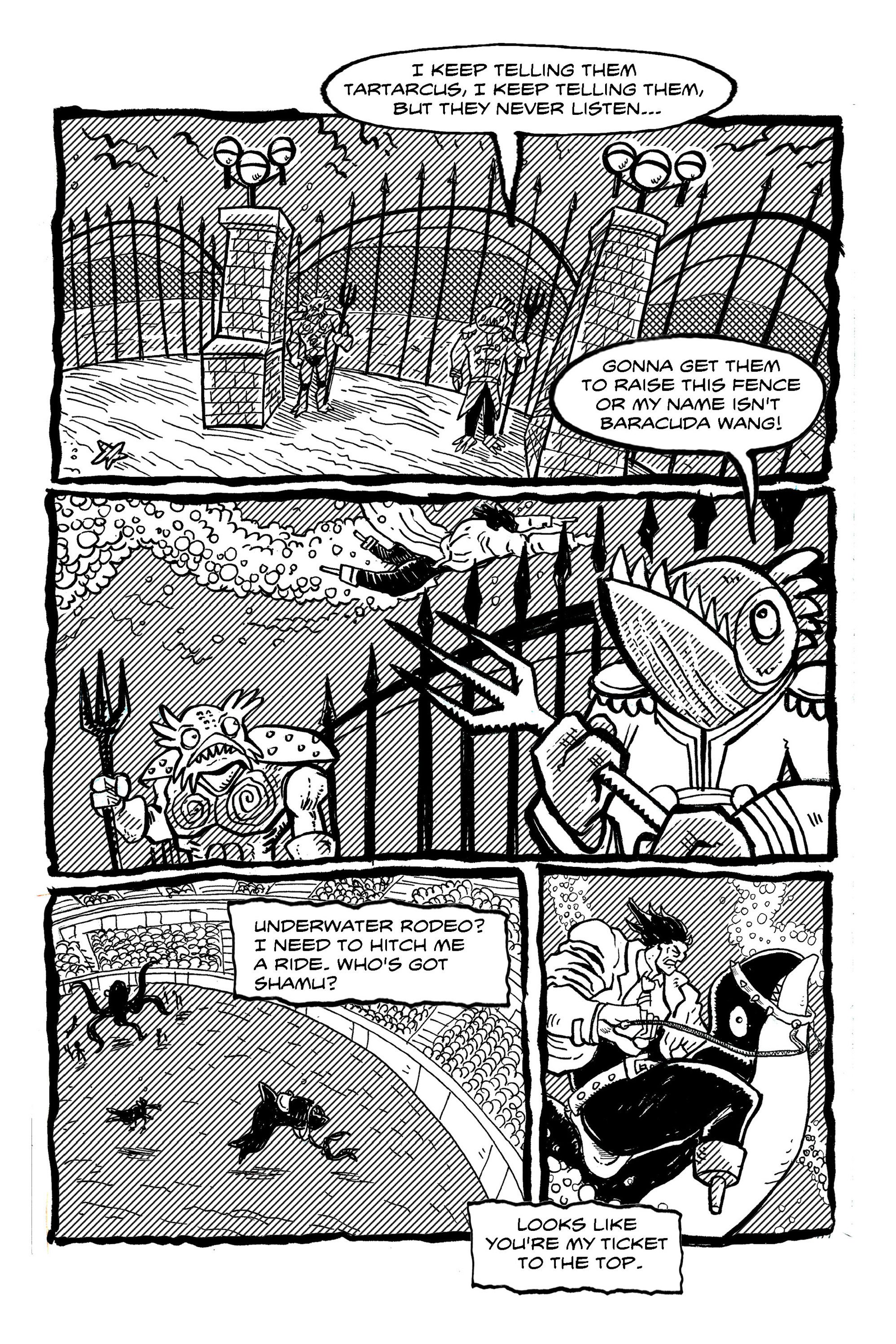 Read online Broadsword, P.I. comic -  Issue #3 - 19