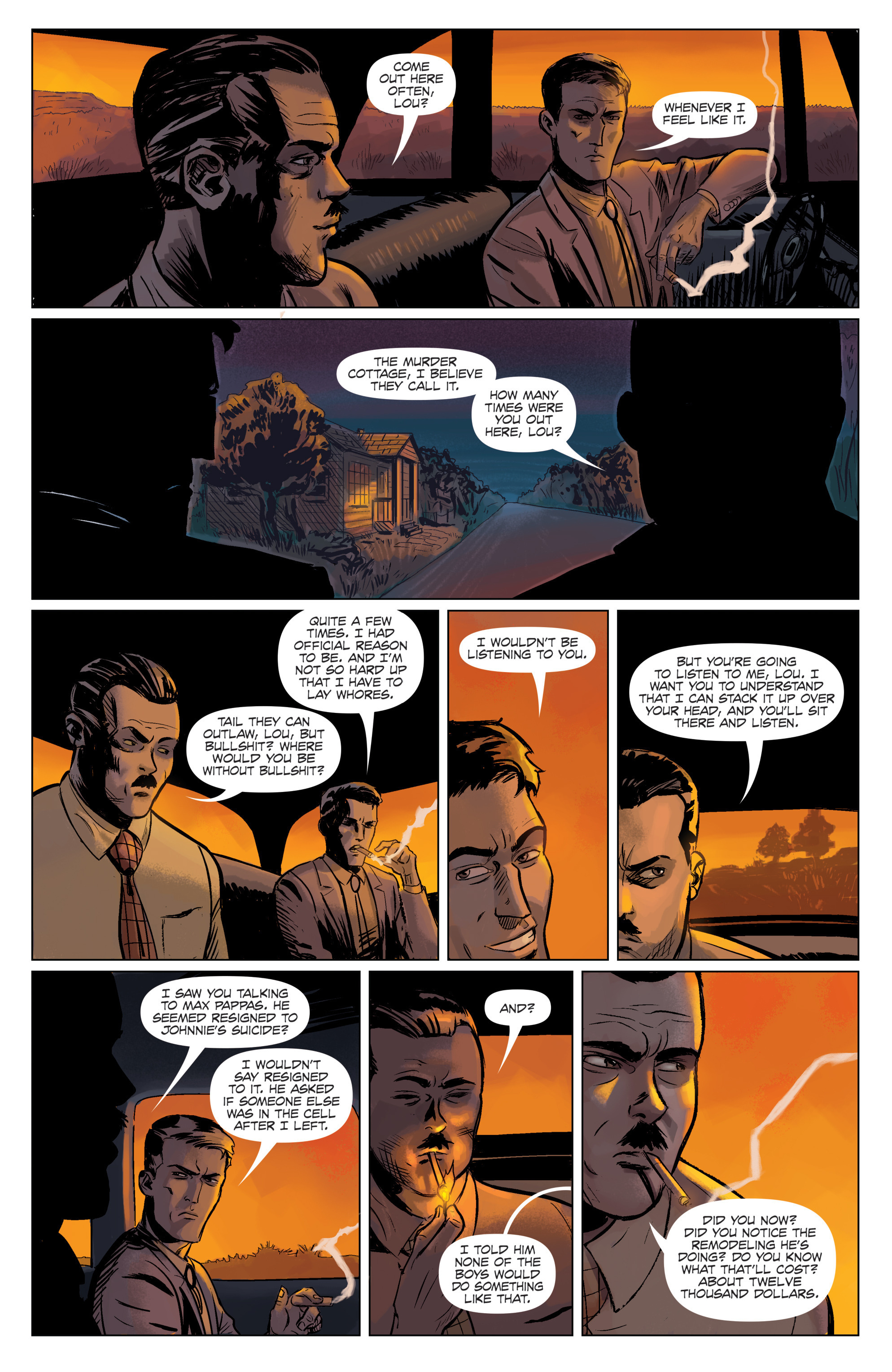 Read online Jim Thompson's The Killer Inside Me comic -  Issue #4 - 4