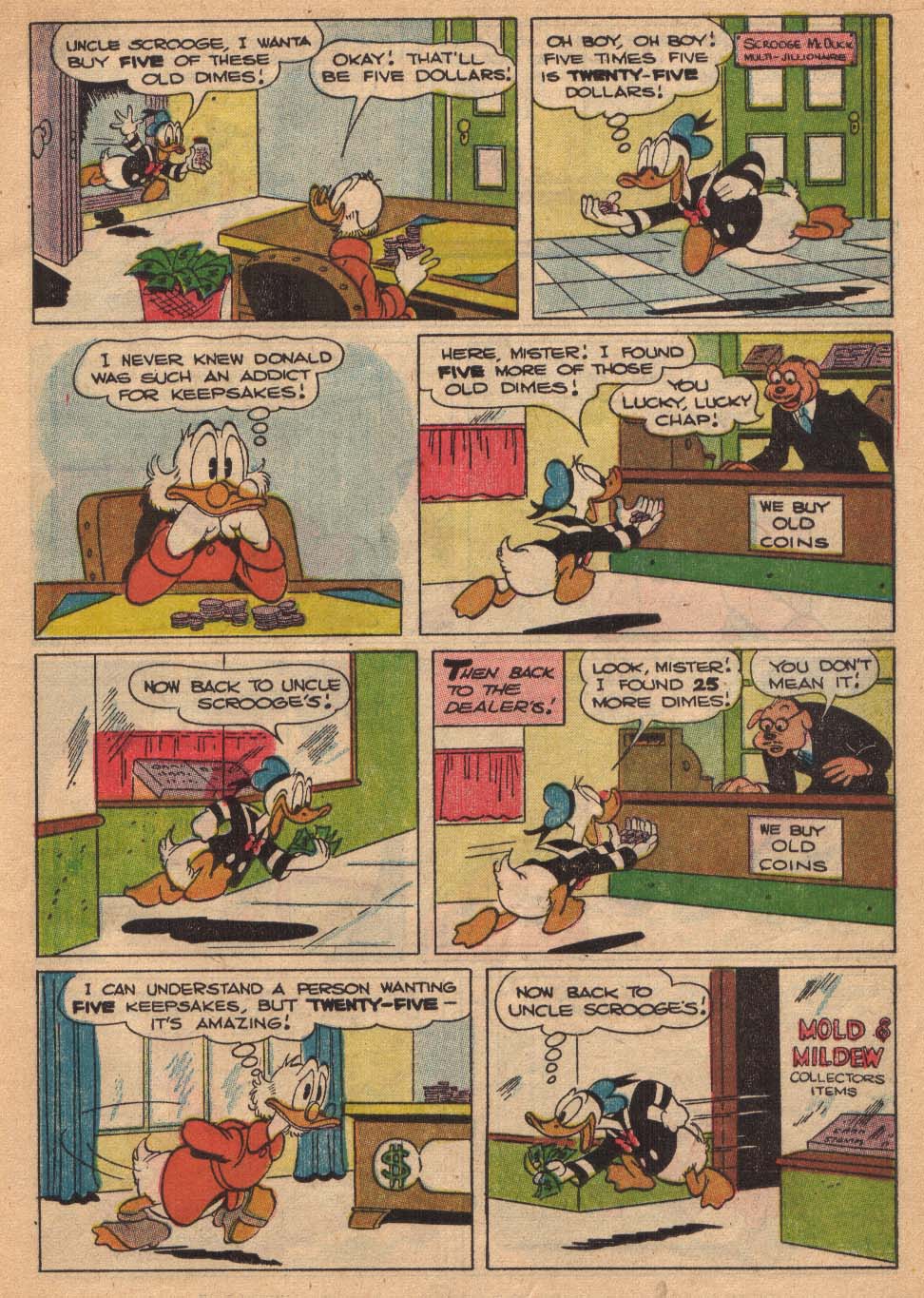 Read online Walt Disney's Comics and Stories comic -  Issue #130 - 7