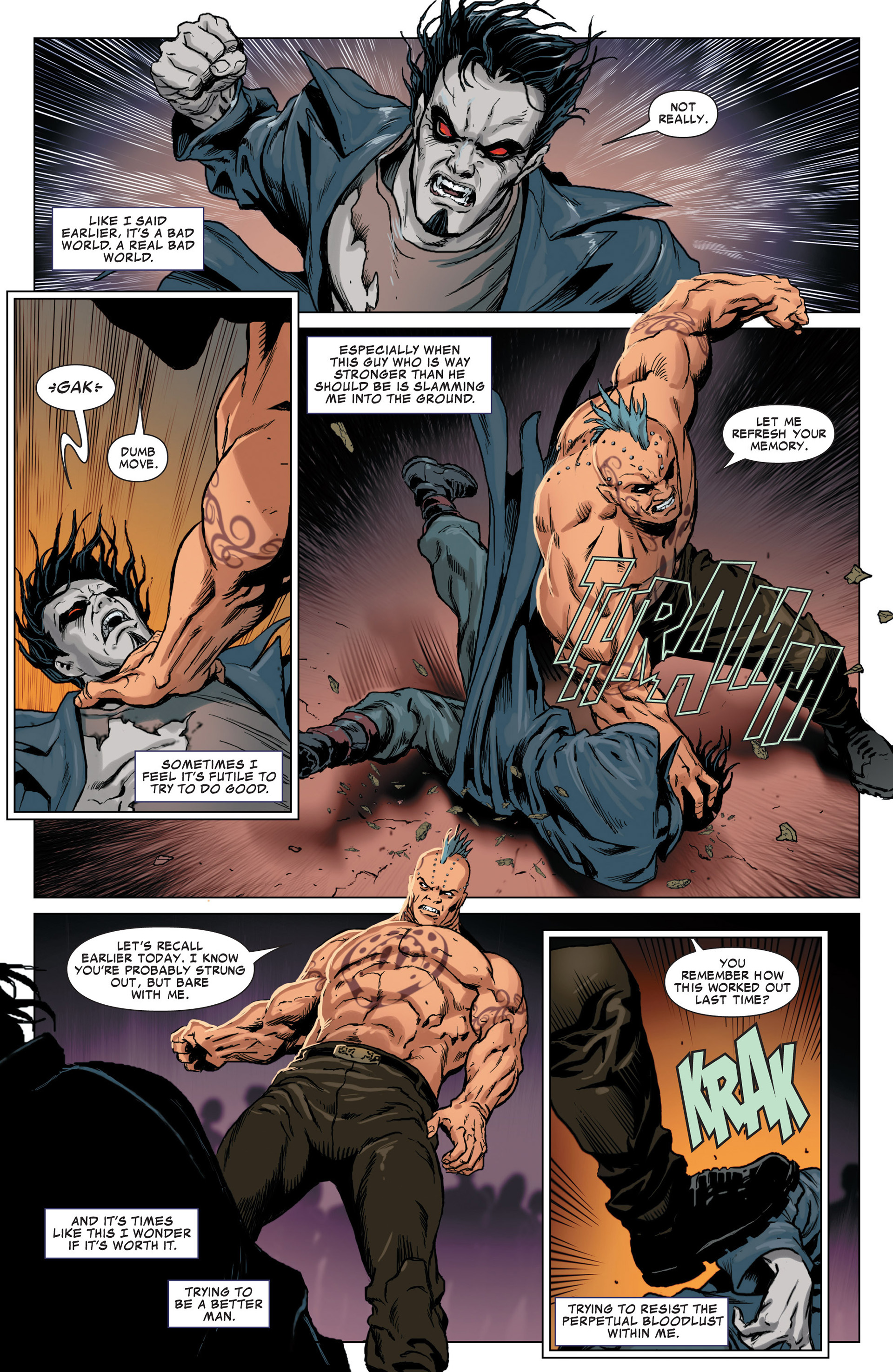 Read online Morbius: The Living Vampire comic -  Issue #2 - 20