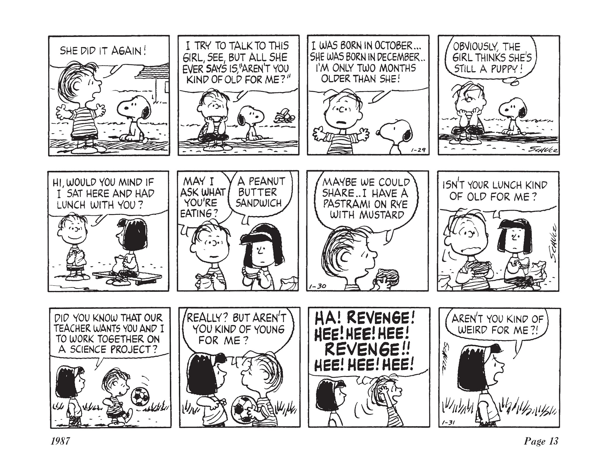 Read online The Complete Peanuts comic -  Issue # TPB 19 - 28