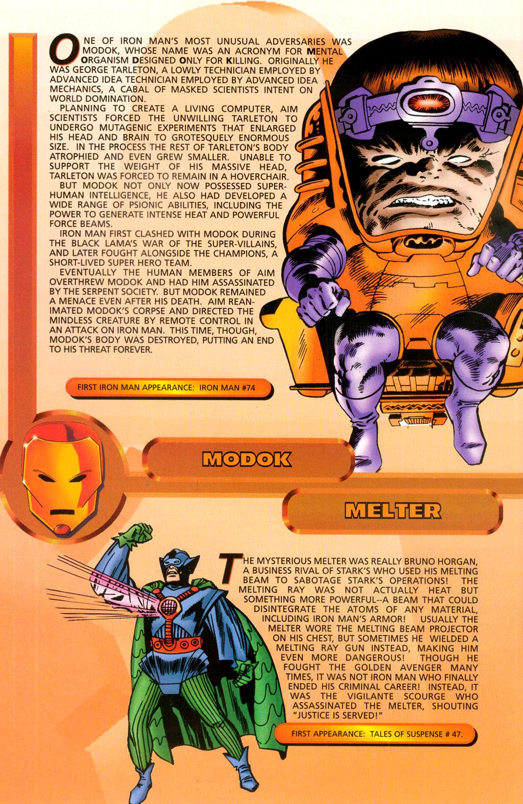 Read online Iron Man: The Legend comic -  Issue # Full - 33