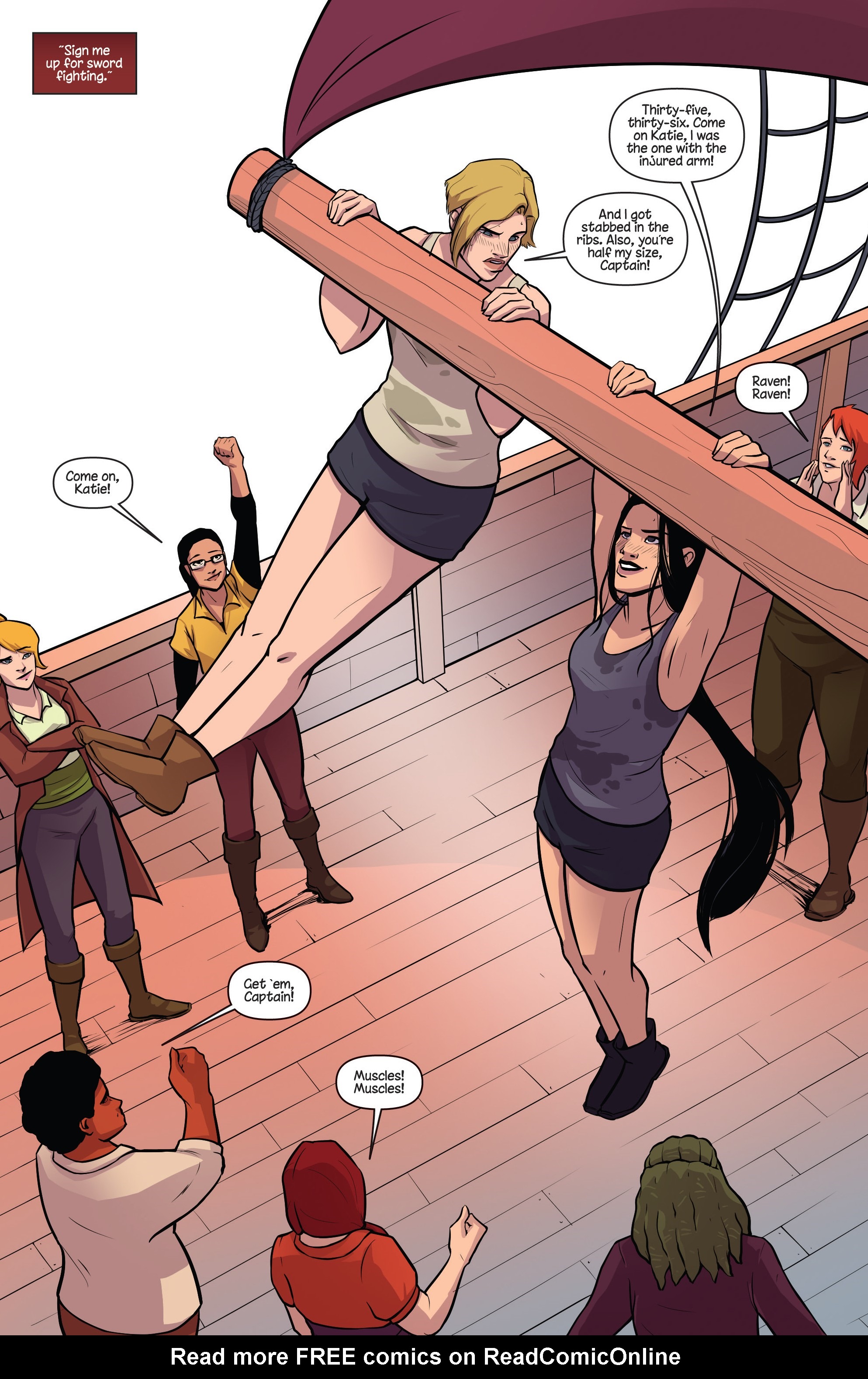Read online Princeless Raven Year Two: Love and Revenge comic -  Issue # _TPB Get Lost Together - 10