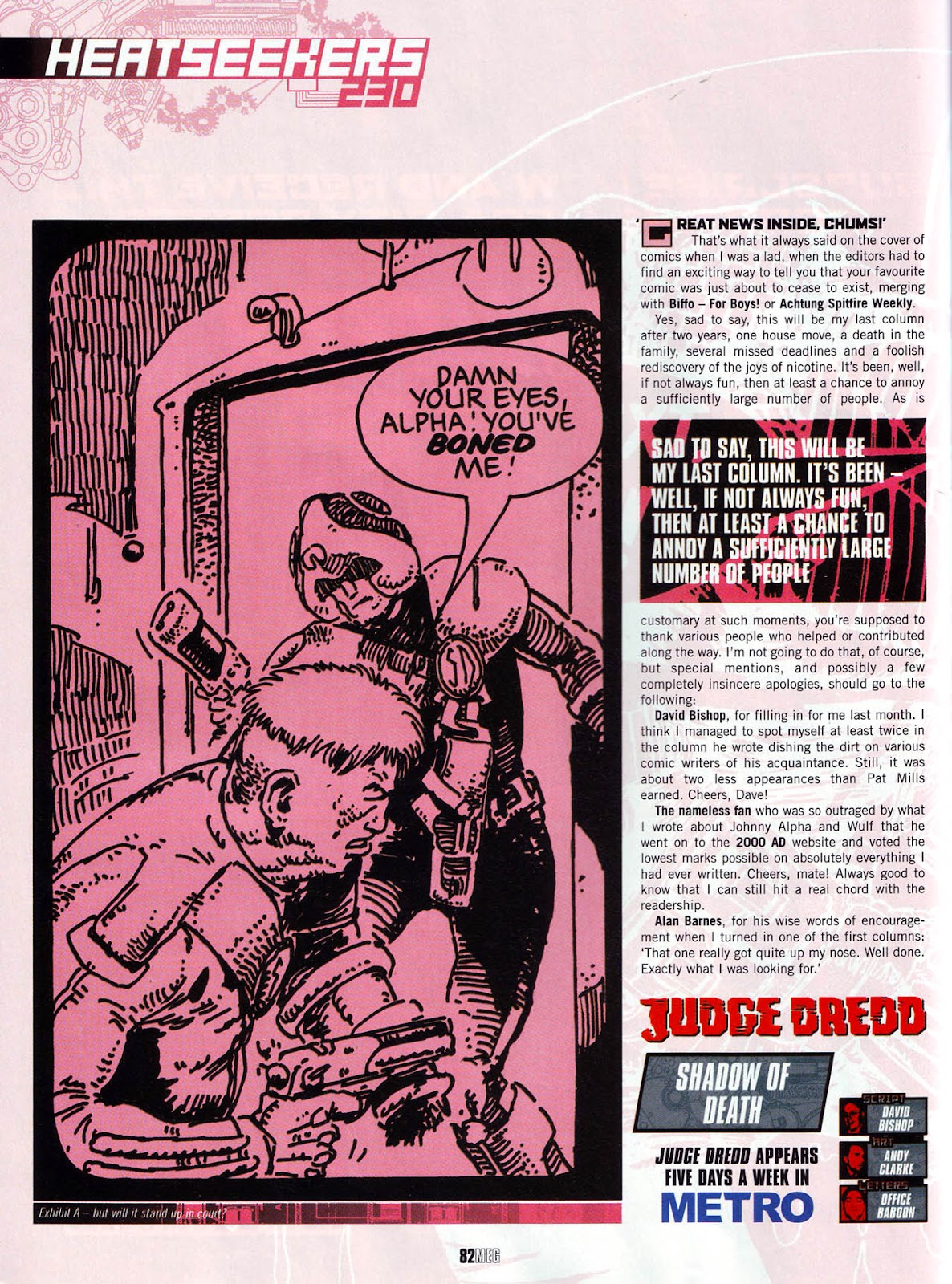 Judge Dredd Megazine (Vol. 5) issue 230 - Page 82