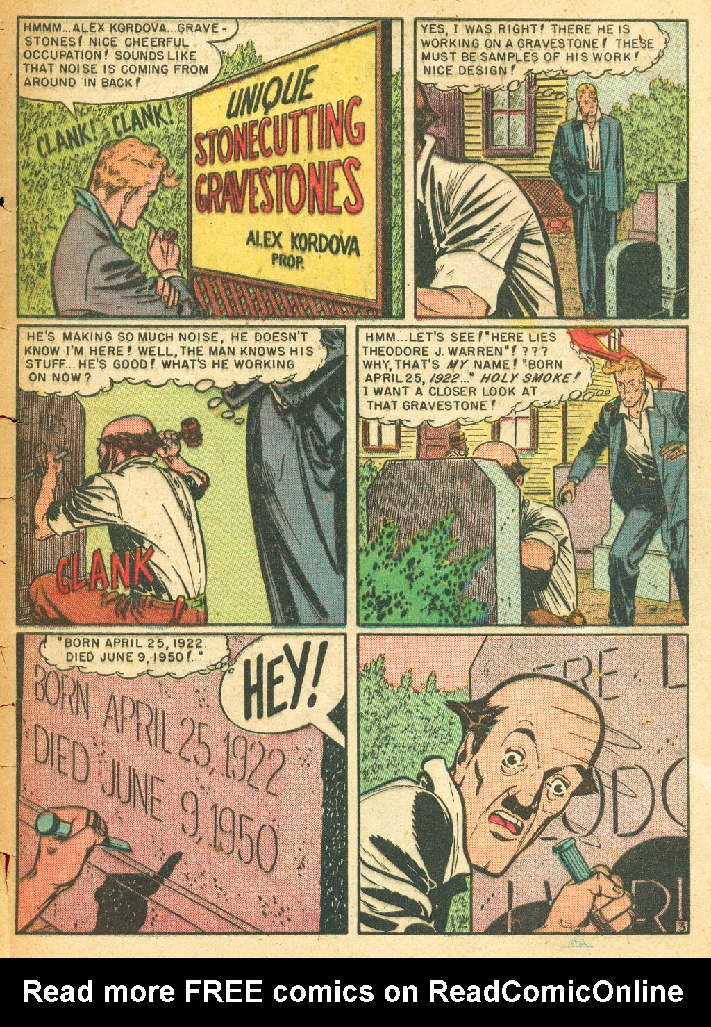 Read online Tales From The Crypt (1950) comic -  Issue #20 - 30