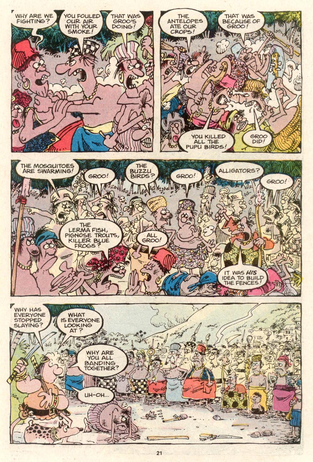 Read online Sergio Aragonés Groo the Wanderer comic -  Issue #55 - 22