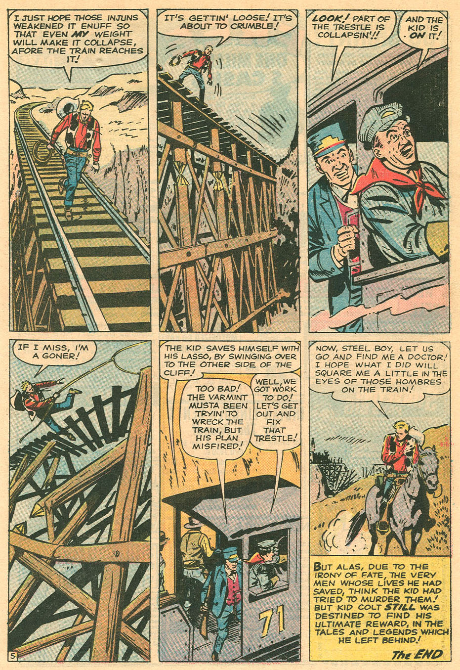 Read online Kid Colt Outlaw comic -  Issue #180 - 24