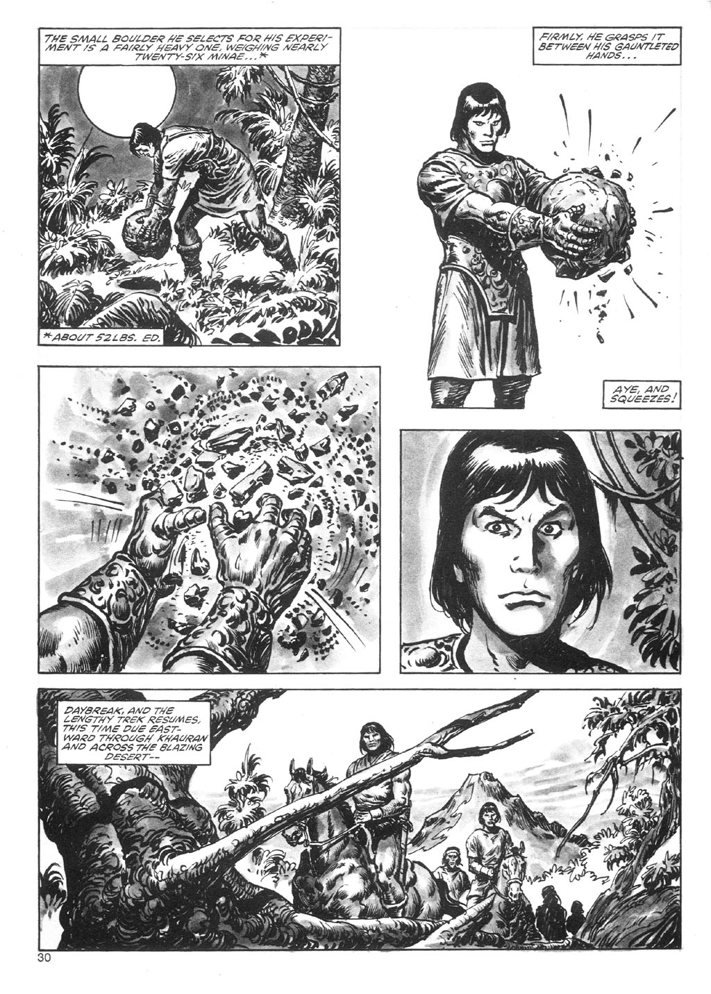 Read online The Savage Sword Of Conan comic -  Issue #87 - 30