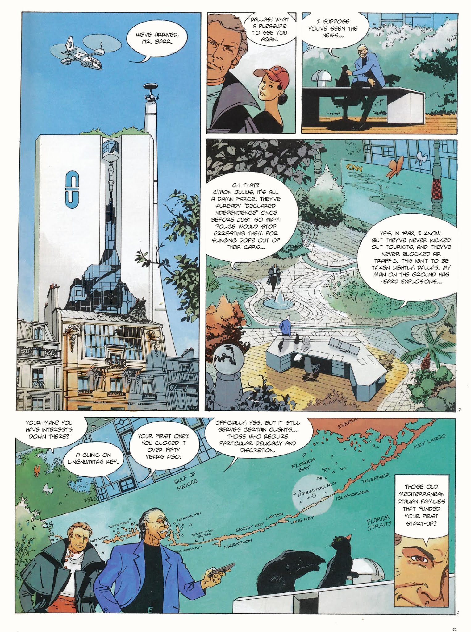 Read online Dallas Barr comic -  Issue #1 - 9