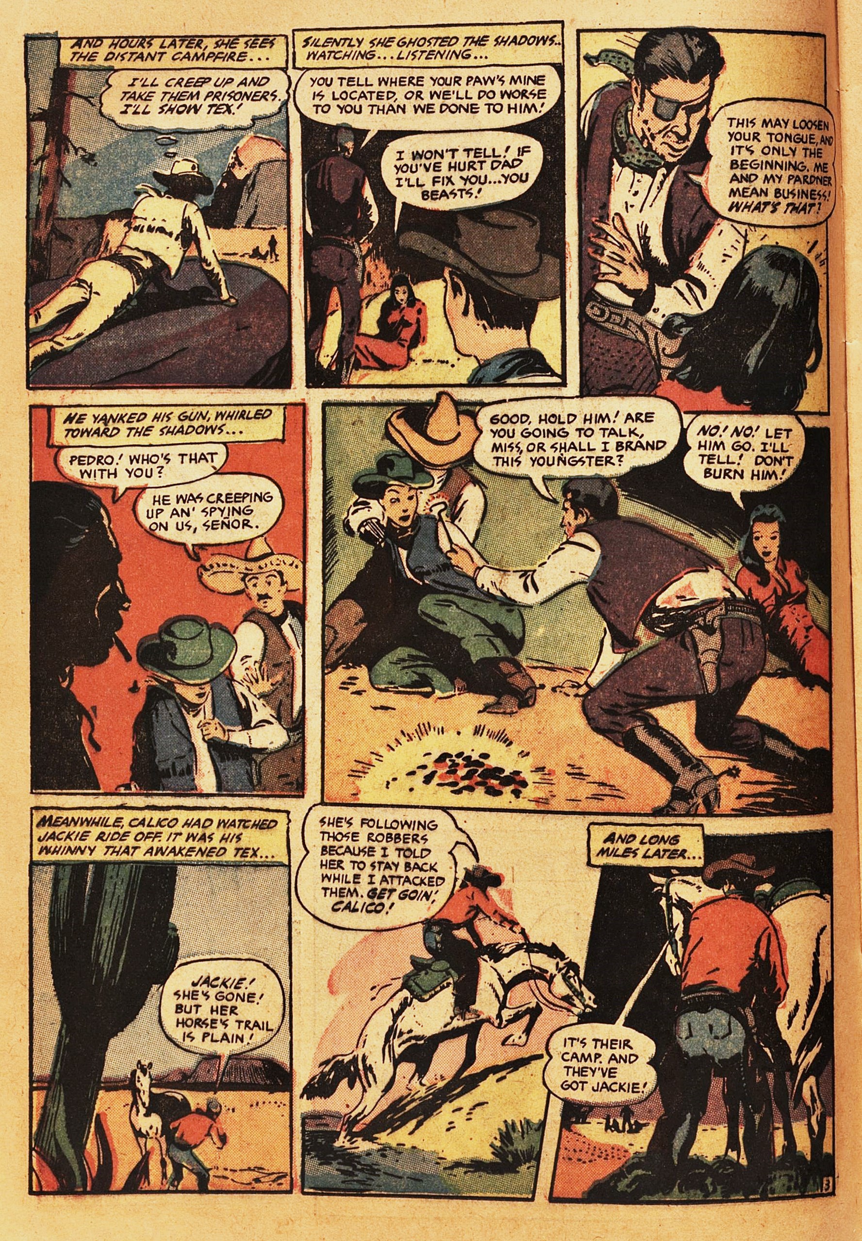 Read online Firehair (1951) comic -  Issue #11 - 16