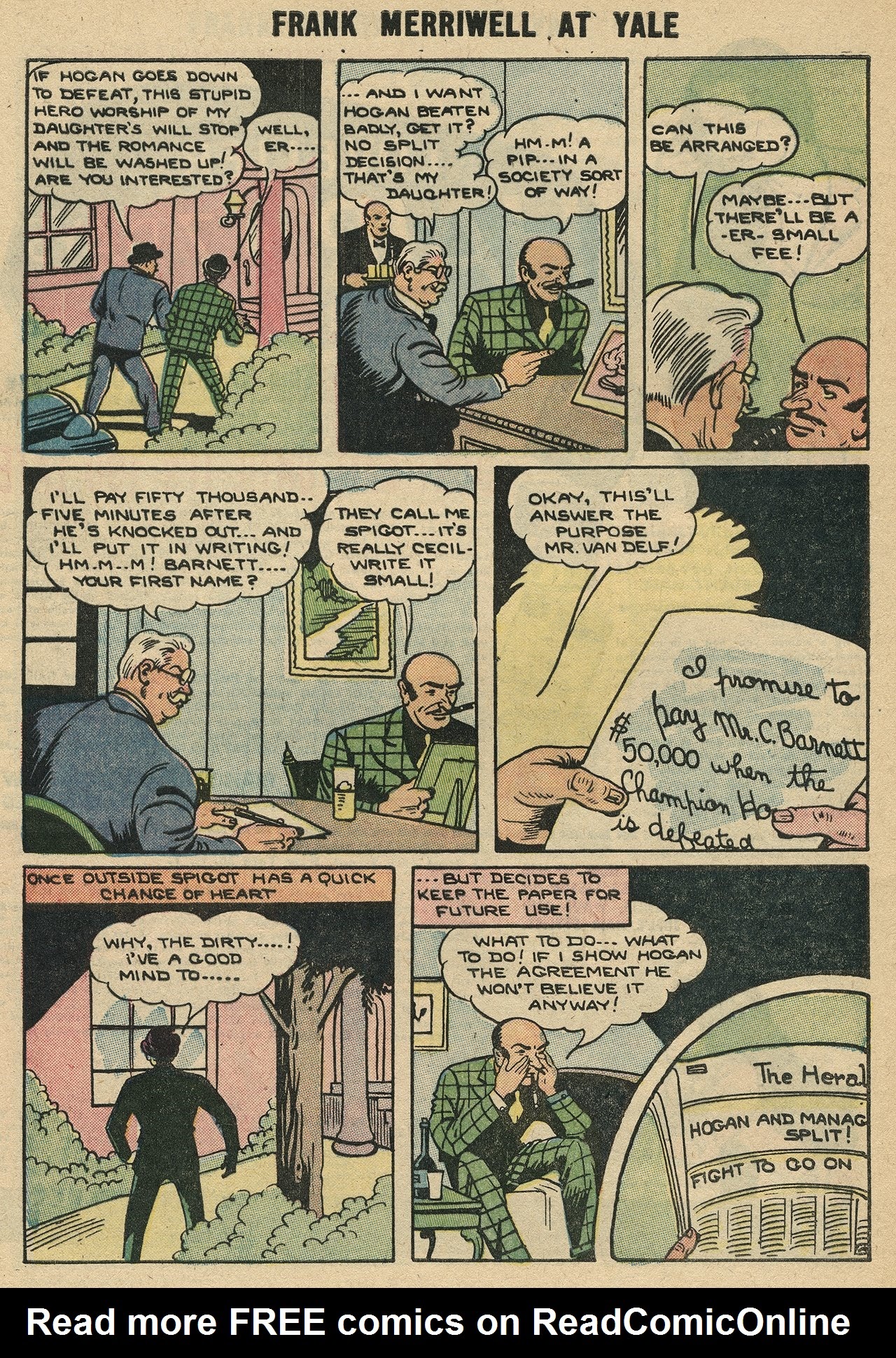 Read online Frank Merriwell At Yale comic -  Issue #2 - 32