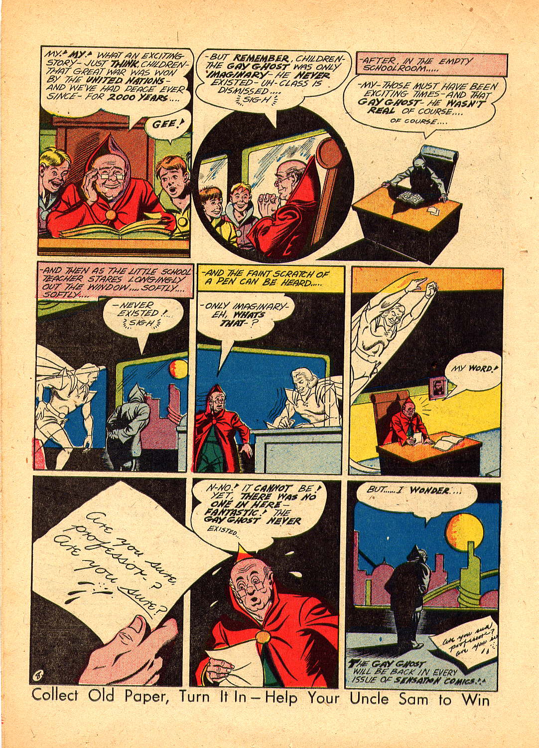 Read online Sensation (Mystery) Comics comic -  Issue #30 - 38