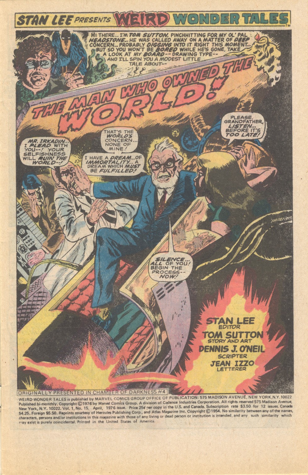 Read online Weird Wonder Tales comic -  Issue #15 - 3