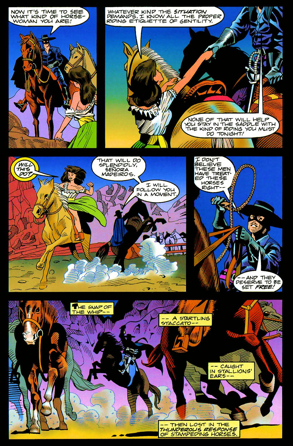 Read online Zorro (1993) comic -  Issue #1 - 20