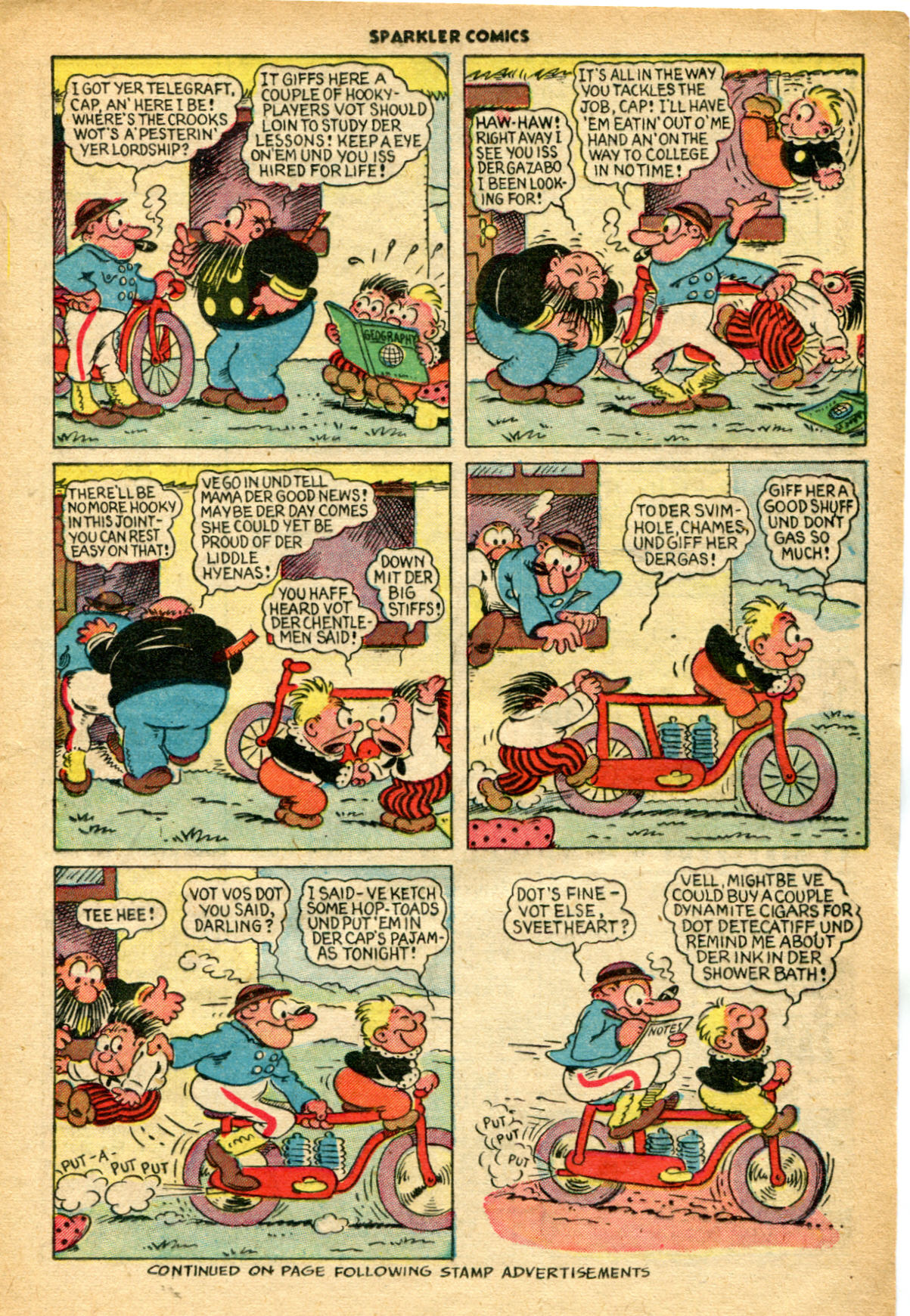 Read online Sparkler Comics comic -  Issue #95 - 17