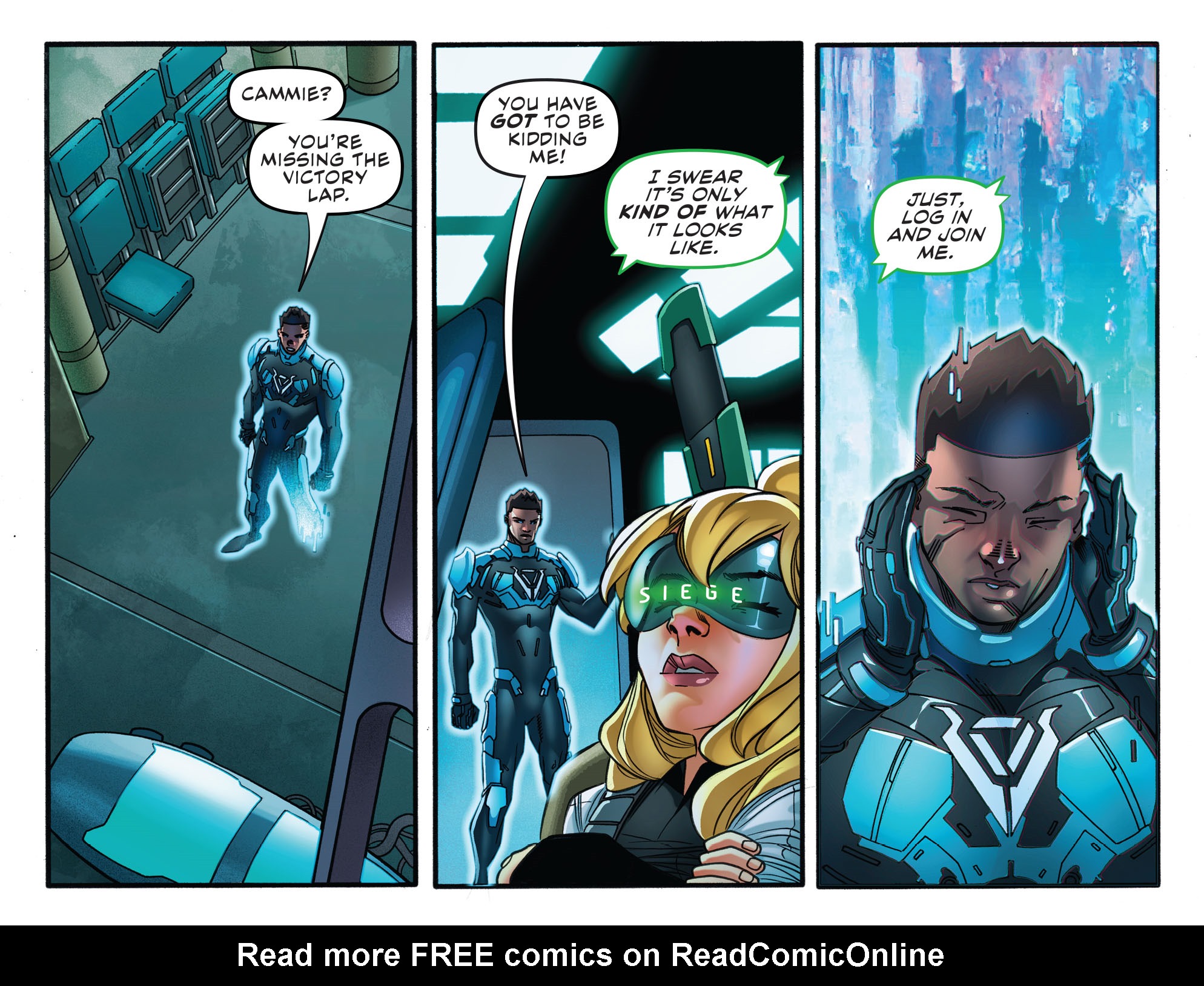 Read online gen:Lock comic -  Issue #14 - 17