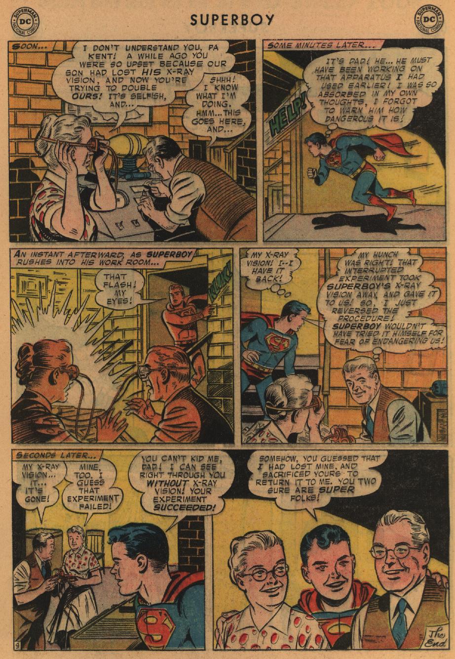 Read online Superboy (1949) comic -  Issue #66 - 10